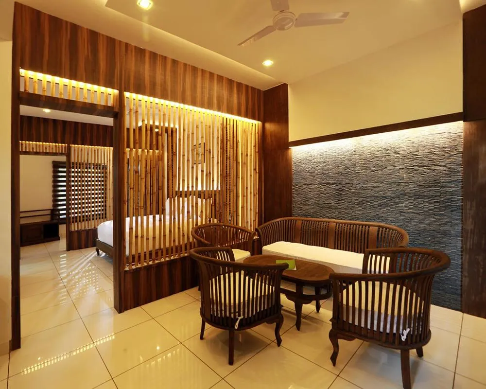 Swimming pool in Vythiri Village