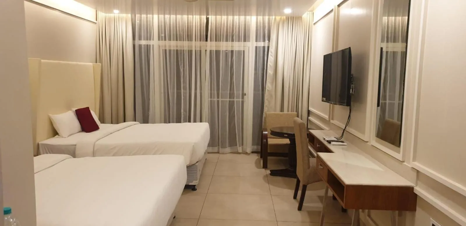 Bedroom, Bed in Vythiri Village