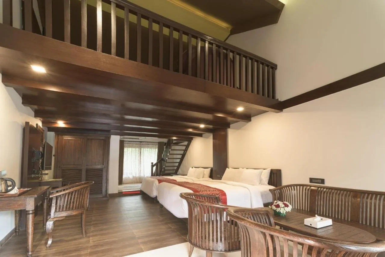 Bedroom, Bed in Vythiri Village