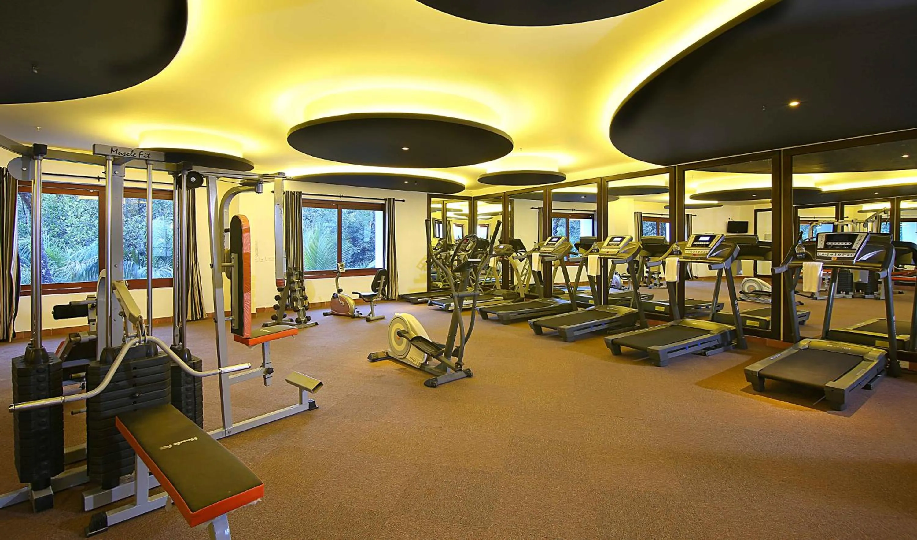 Fitness centre/facilities in Vythiri Village
