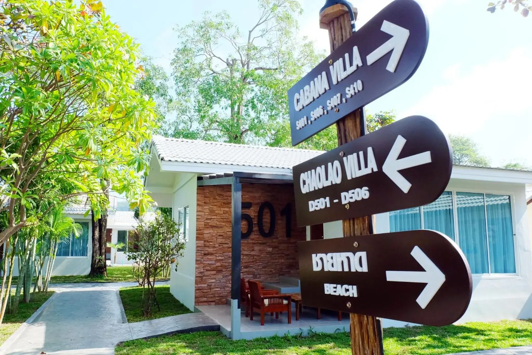 Villa with Garden View in Chaolao Cabana Resort Villa with Garden View in Chaolao Cabana Resort