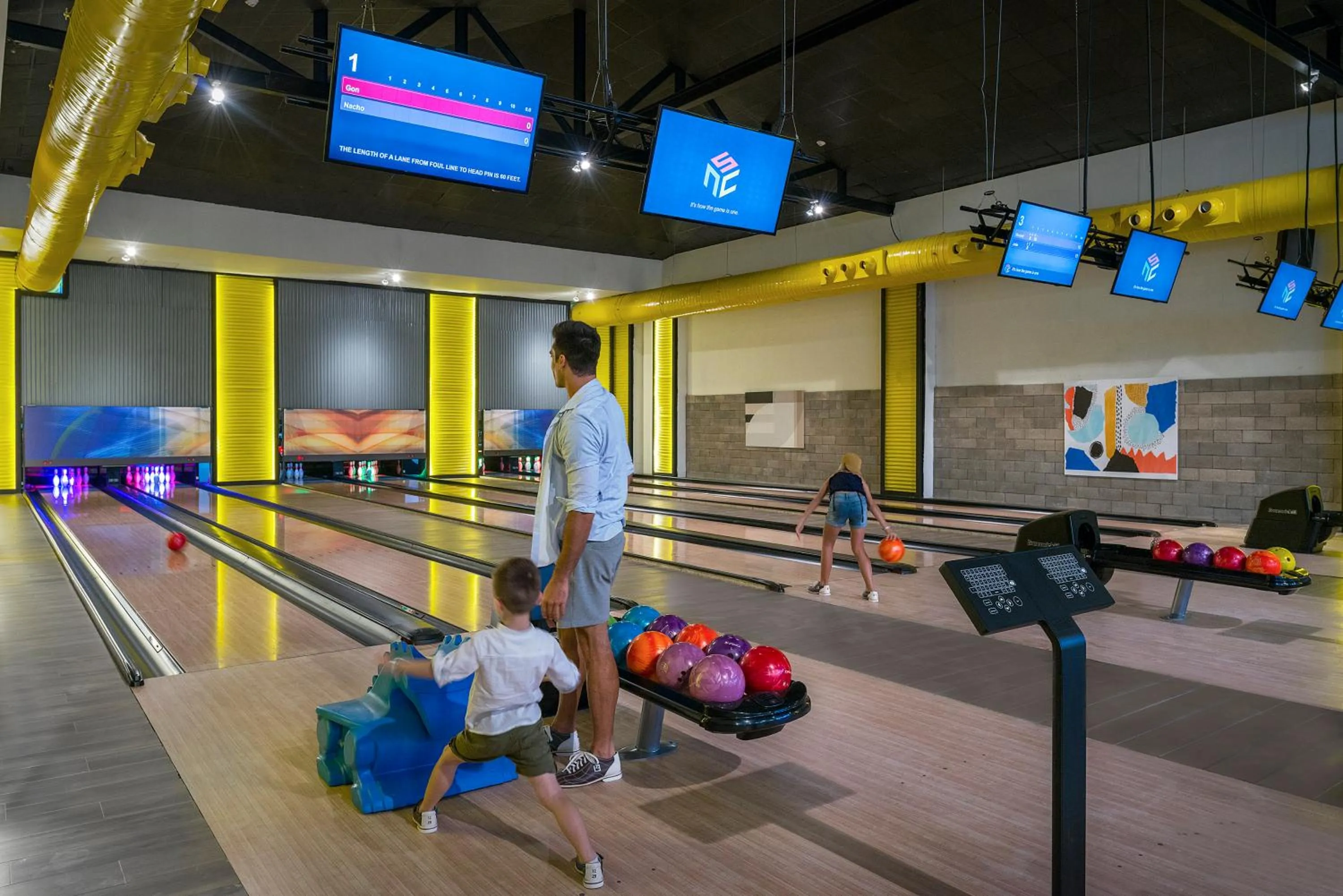 Bowling in Ocean el Faro Resort - All Inclusive