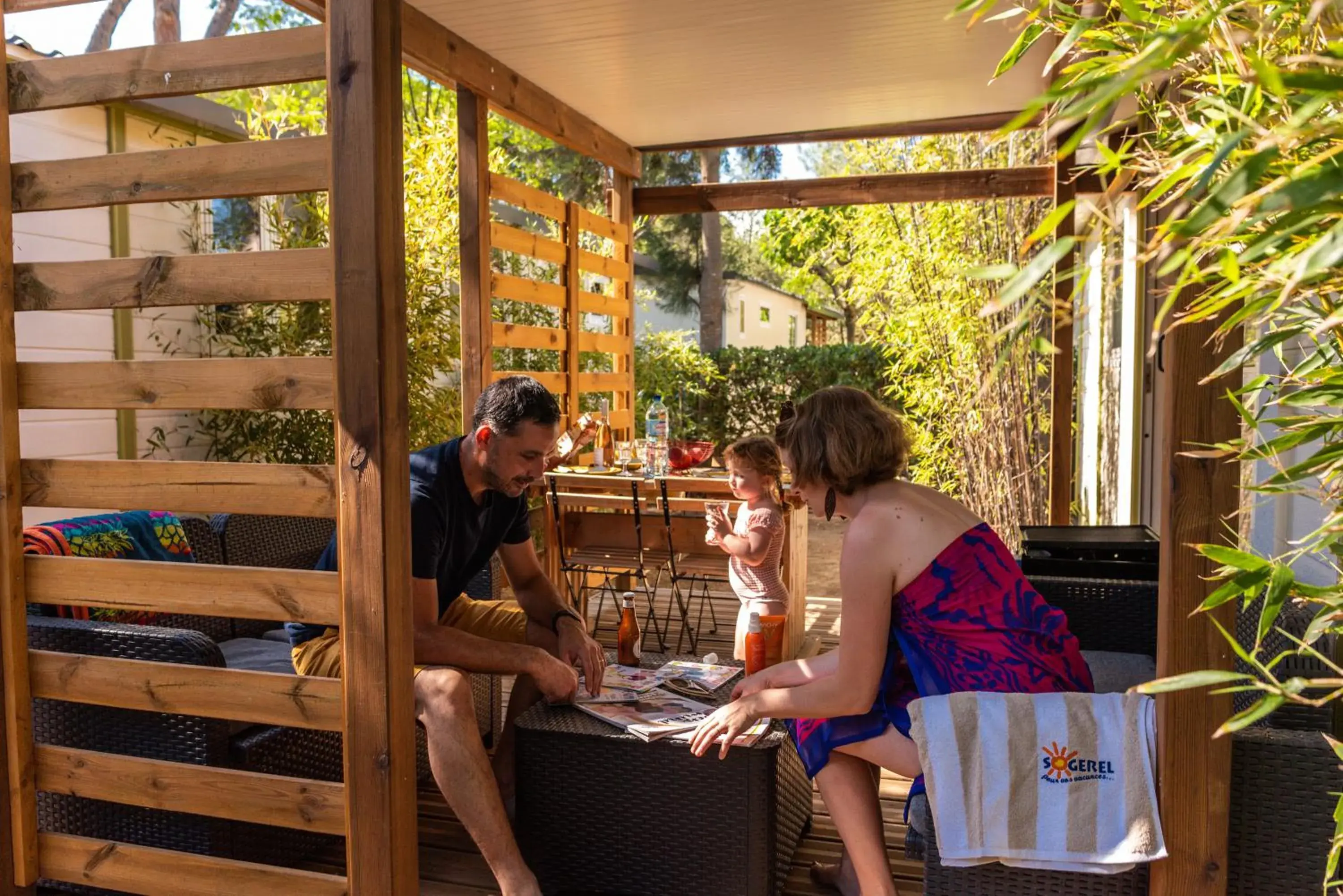 Two-Bedroom Bungalow in Domaine La Pinède Enchantée Two-Bedroom Bungalow in Domaine La Pinède Enchantée