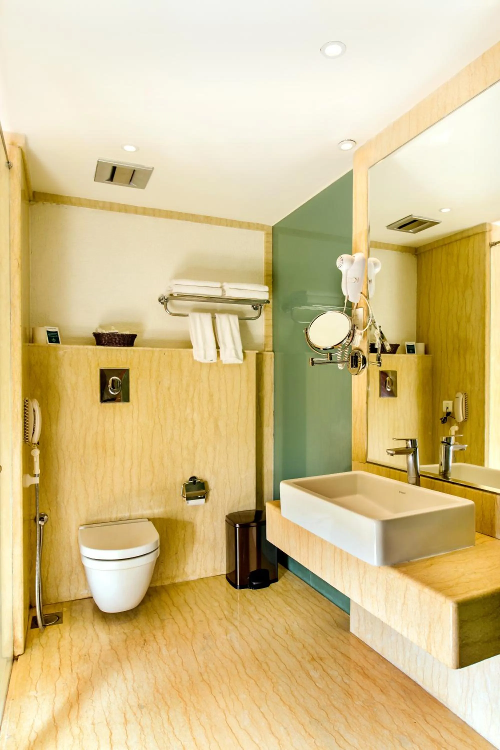 Shower in Flora Airport Hotel and Convention Centre Kochi