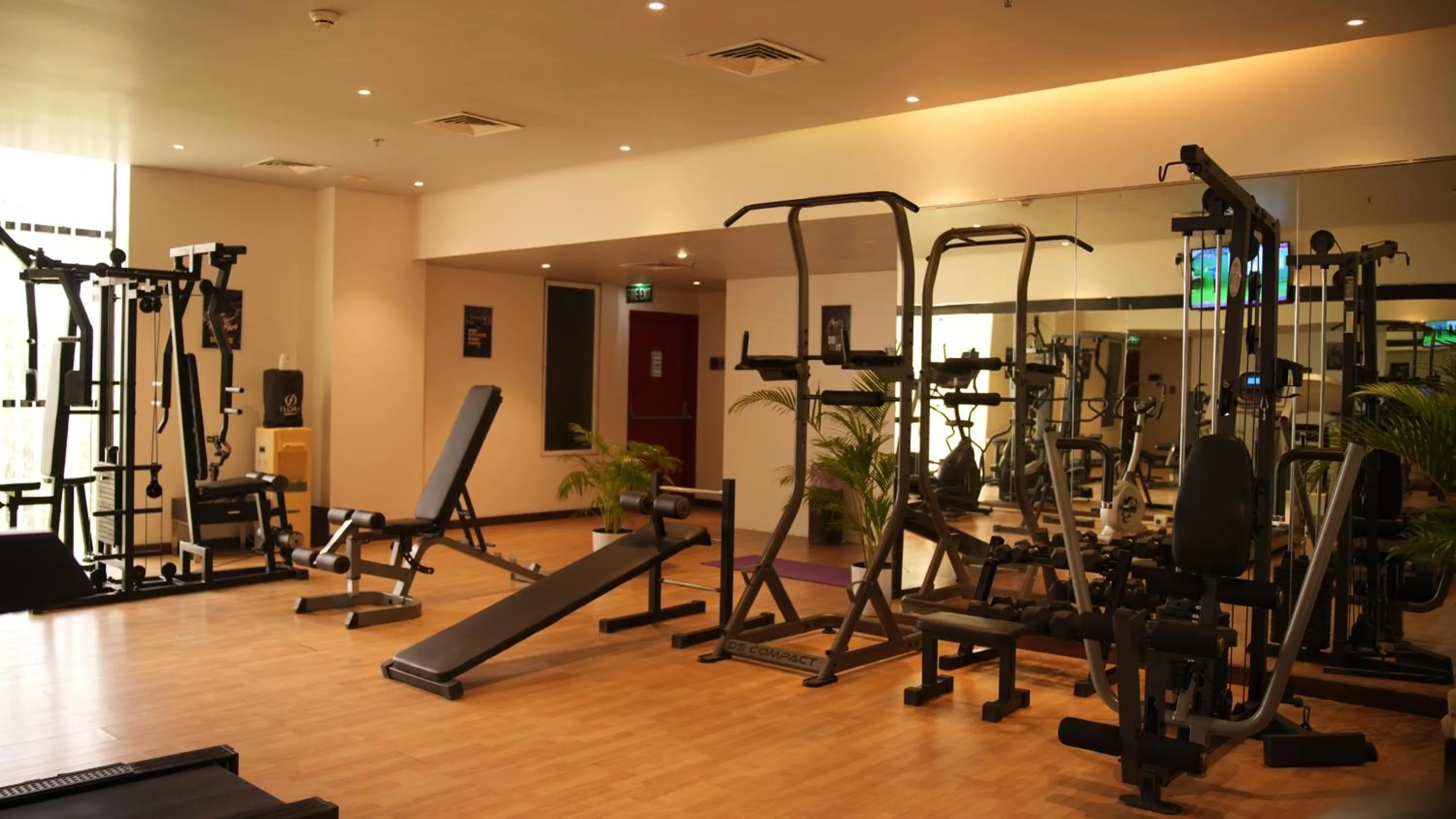Fitness centre/facilities in Flora Airport Hotel and Convention Centre Kochi