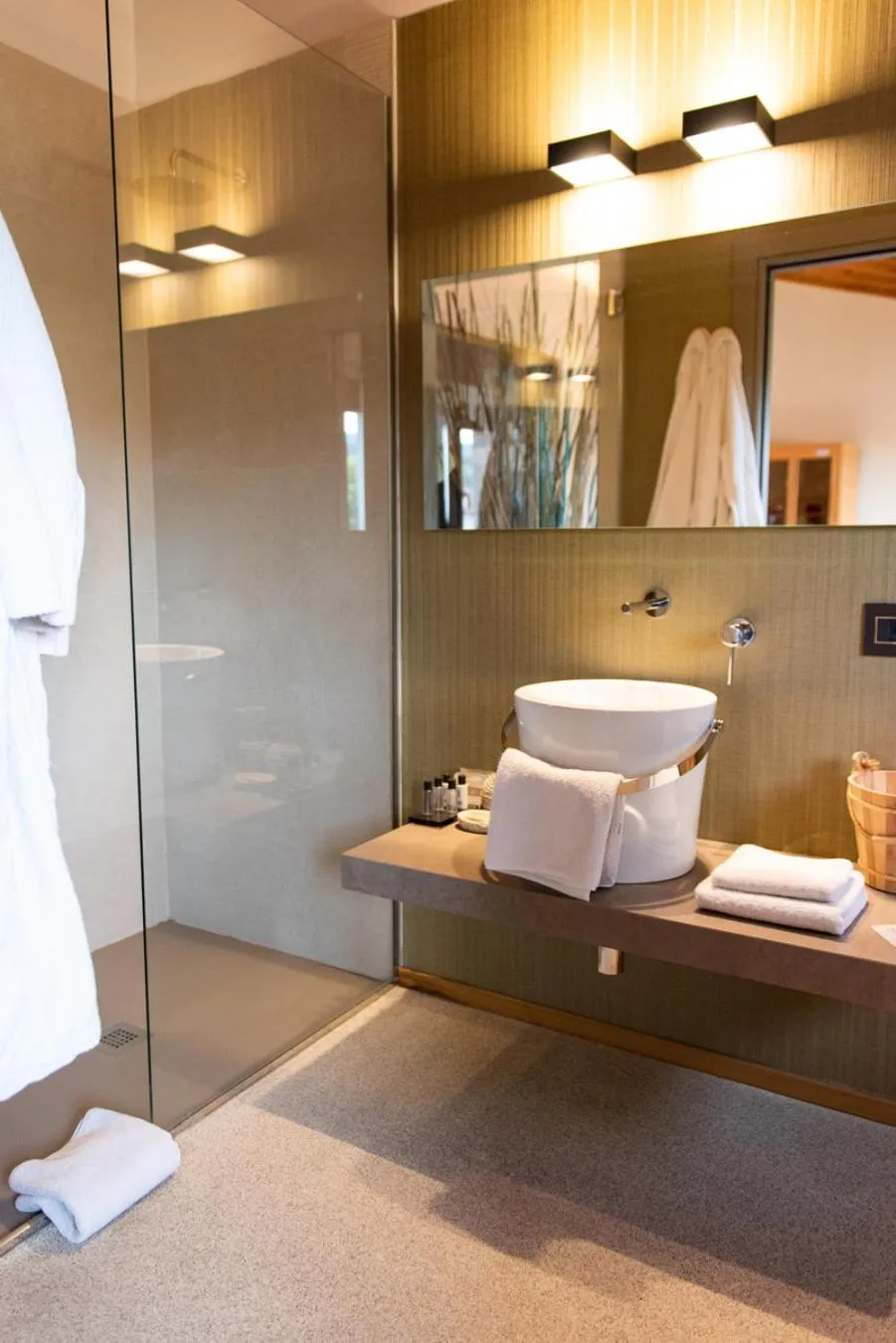 Bathroom in Locanda Sensi