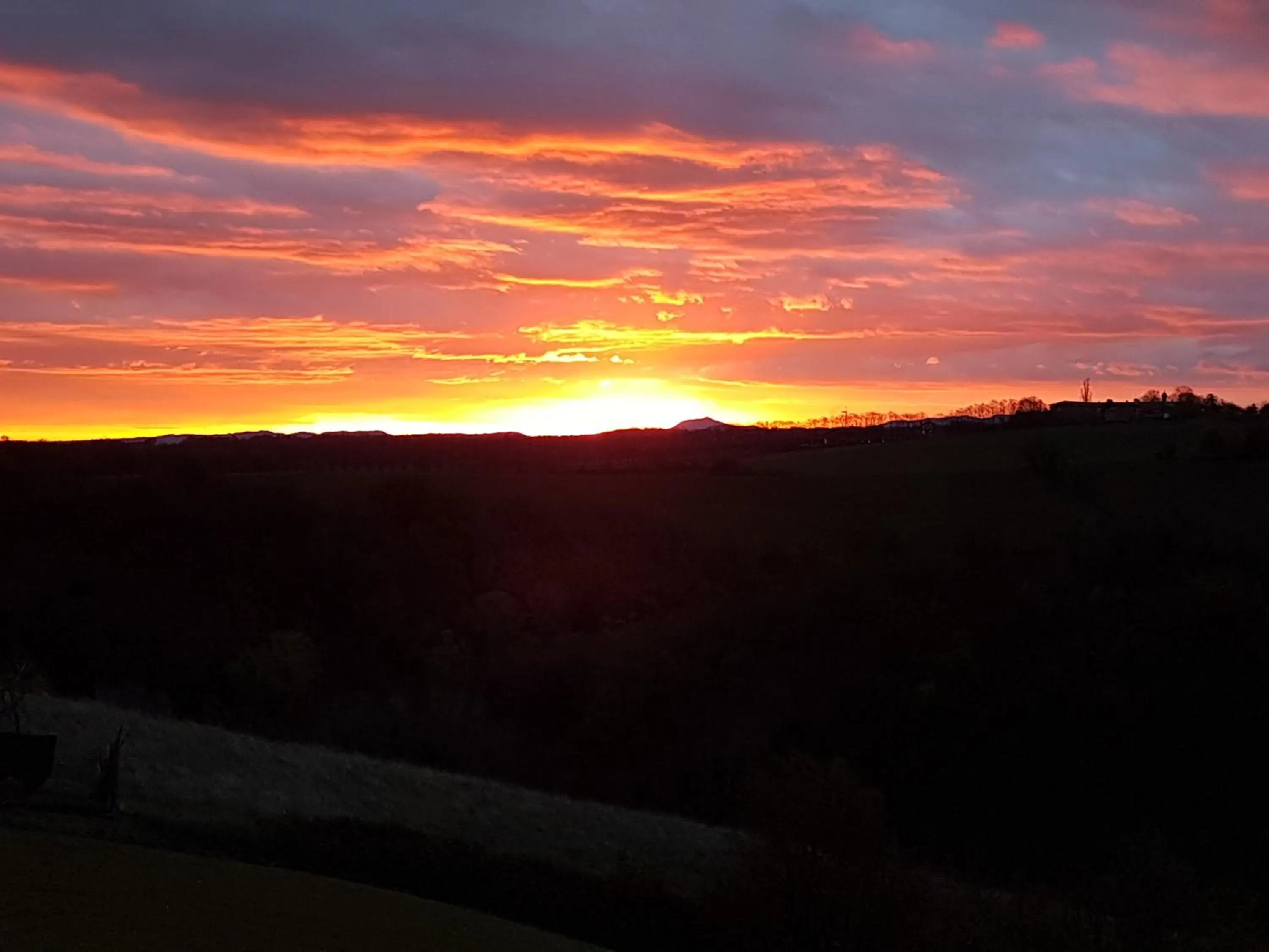 Mountain view in Locanda Sensi
