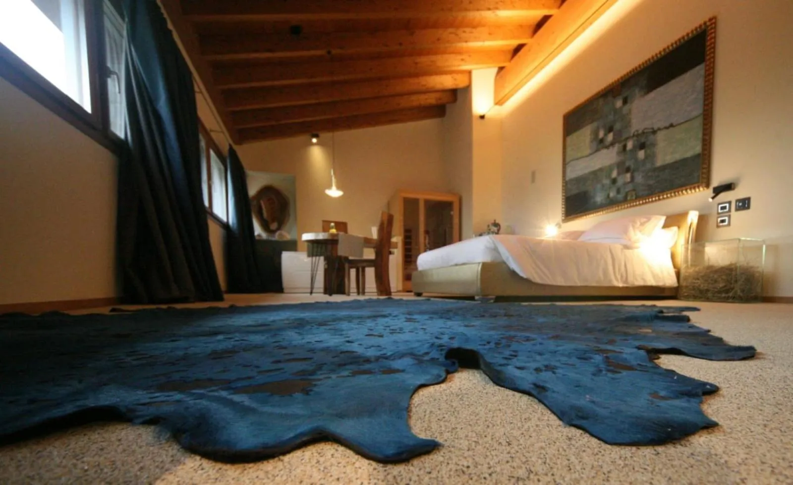 Photo of the whole room, Bed in Locanda Sensi