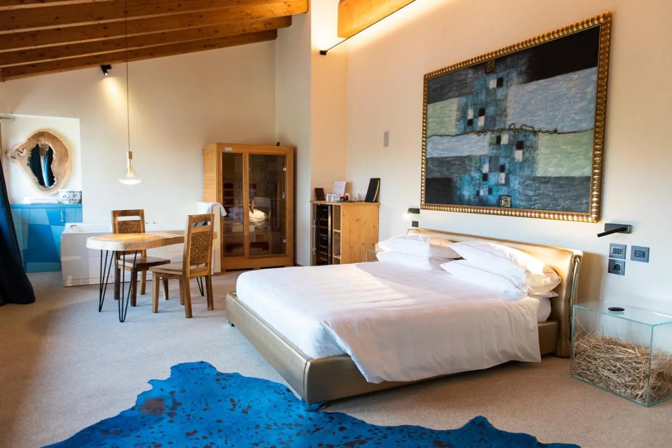 Photo of the whole room, Bed in Locanda Sensi