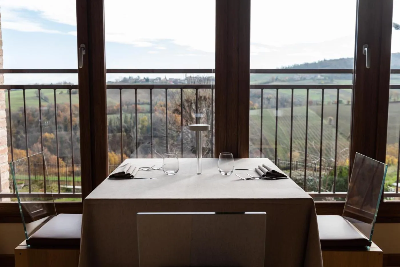 Dining area in Locanda Sensi