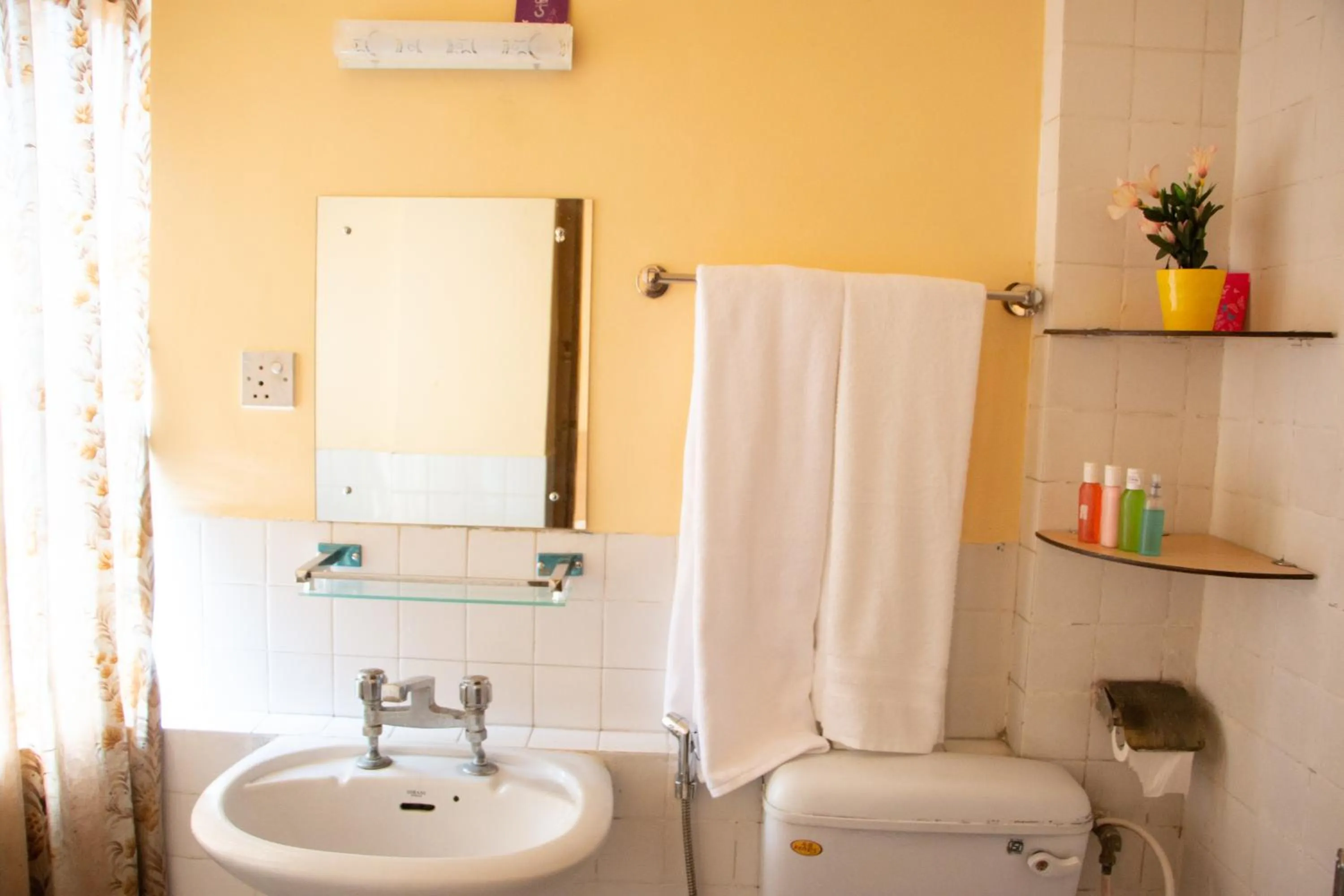 Shower in Hotel Lapha