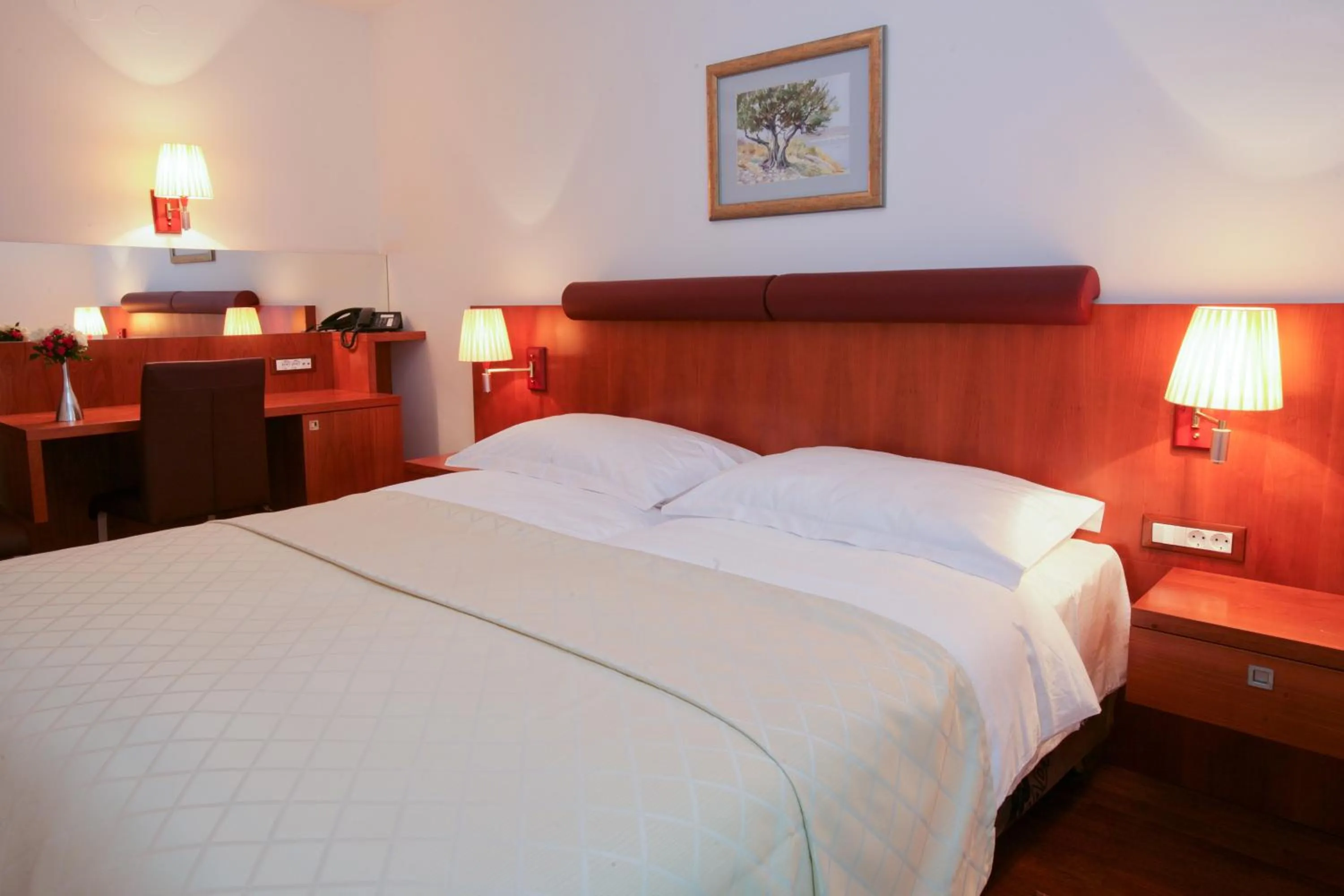 Bed in Hotel Croatia