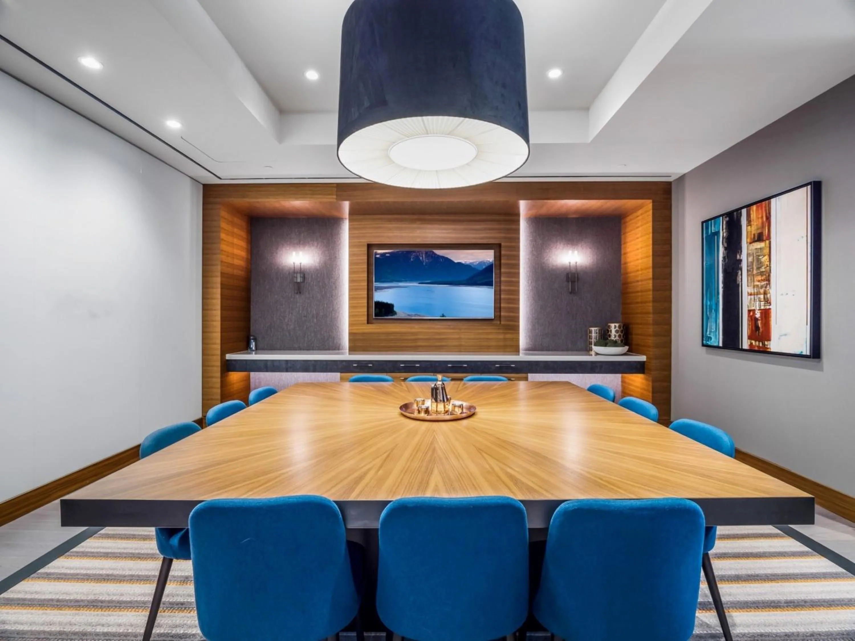 Property building in Global Luxury Suites at Reston Town Center