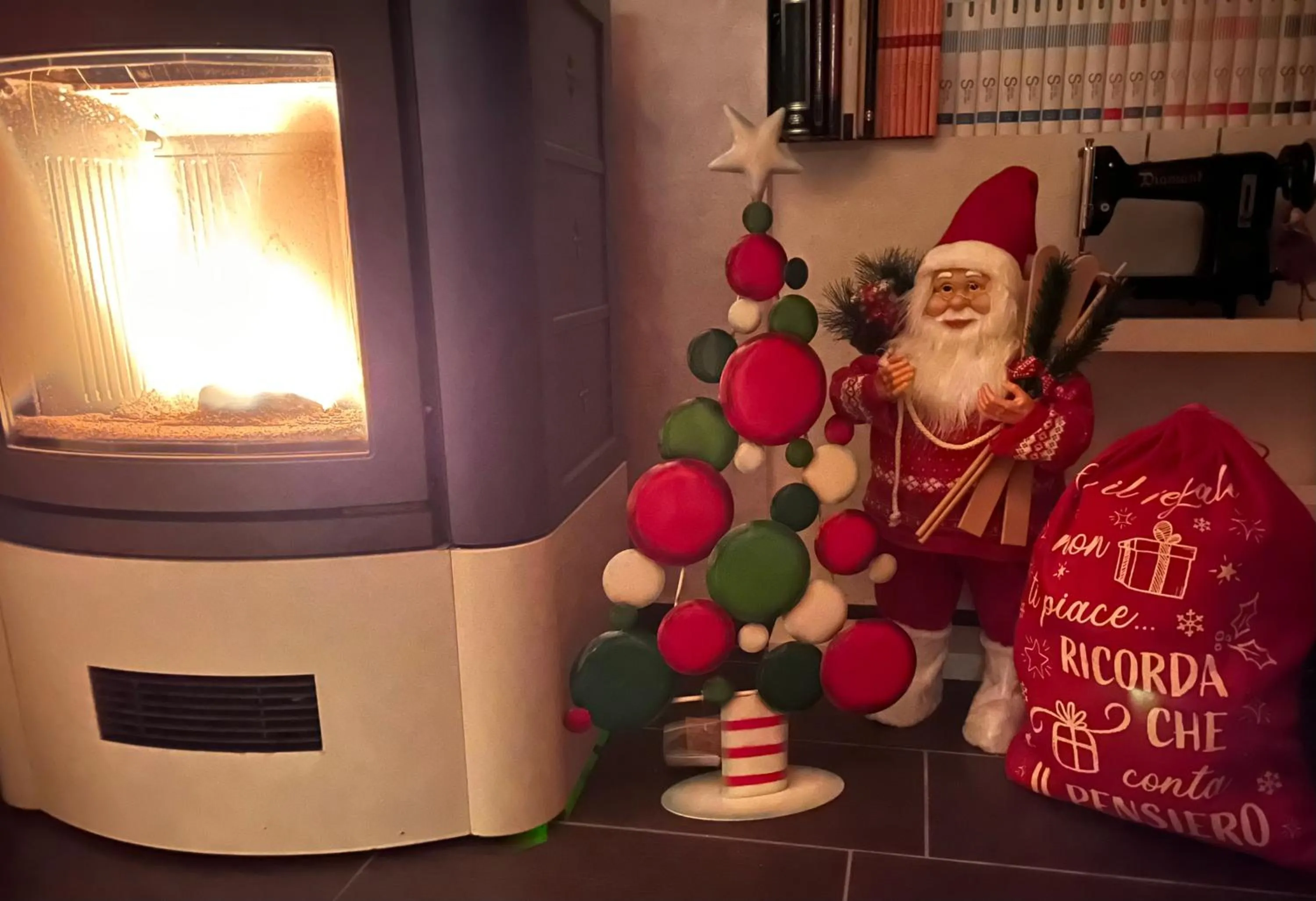 Decorative detail in Dimora del Riccio