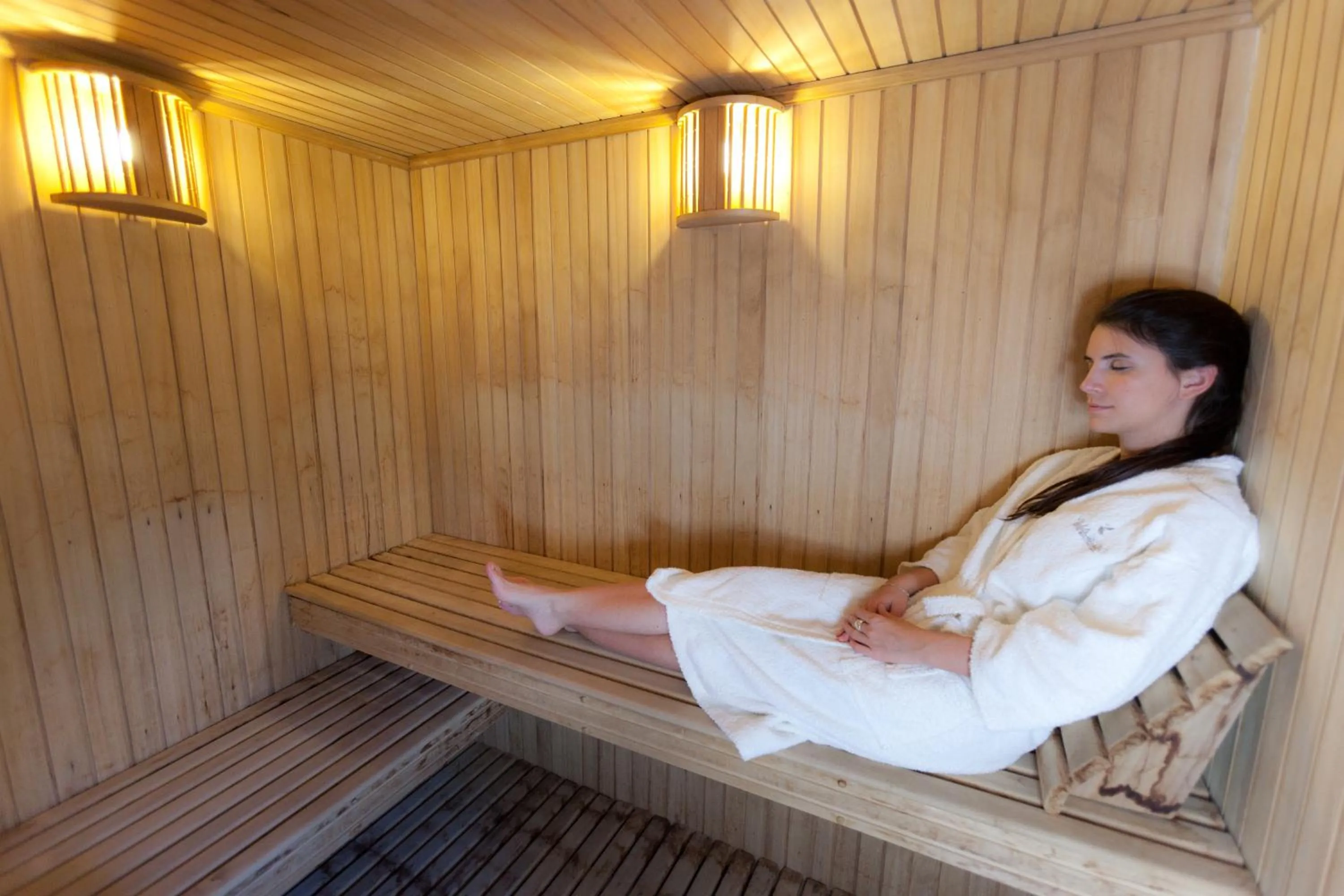 Sauna in Villa Isidro Hotel Boutique & Spa