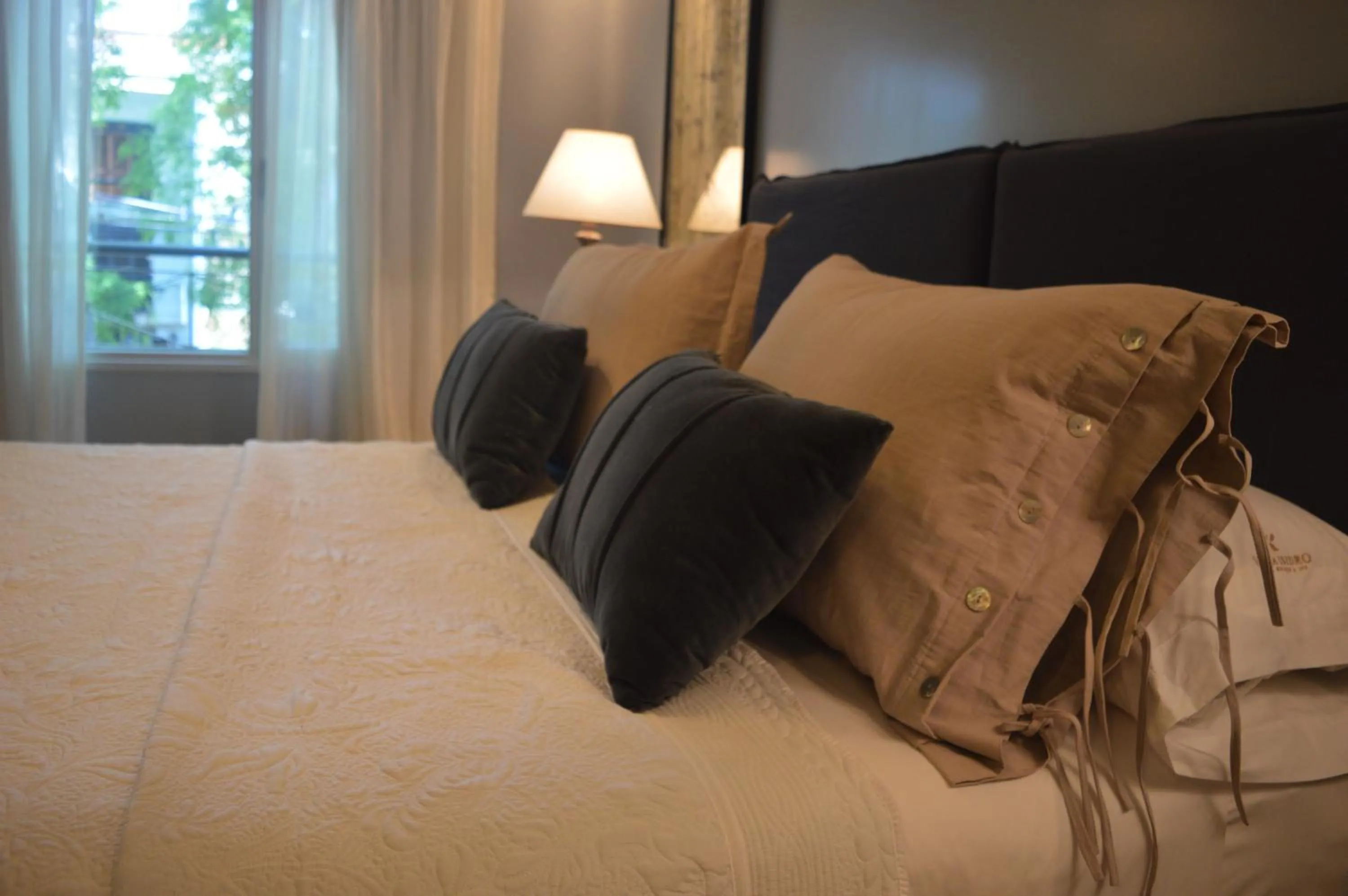 Bed in Villa Isidro Hotel Boutique & Spa