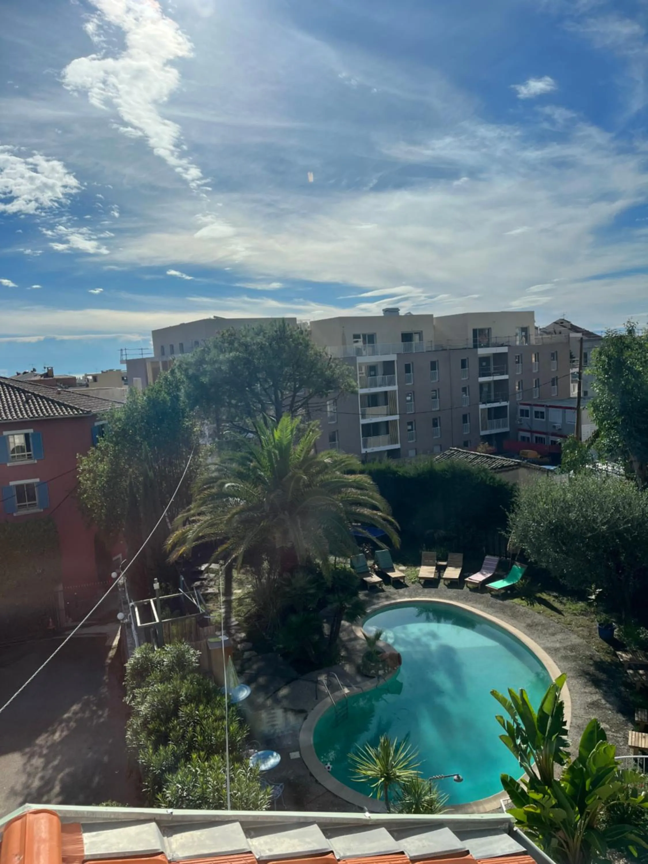 View (from property/room) in La Villa Roseraie , Hôtel Familial OUVERT TOUTE L ANNEE