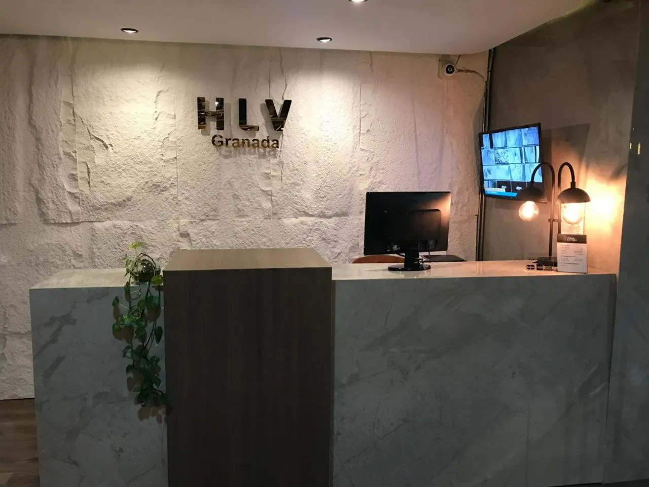 Lobby or reception in AW Hotel Ariston Las Vegas de Granada