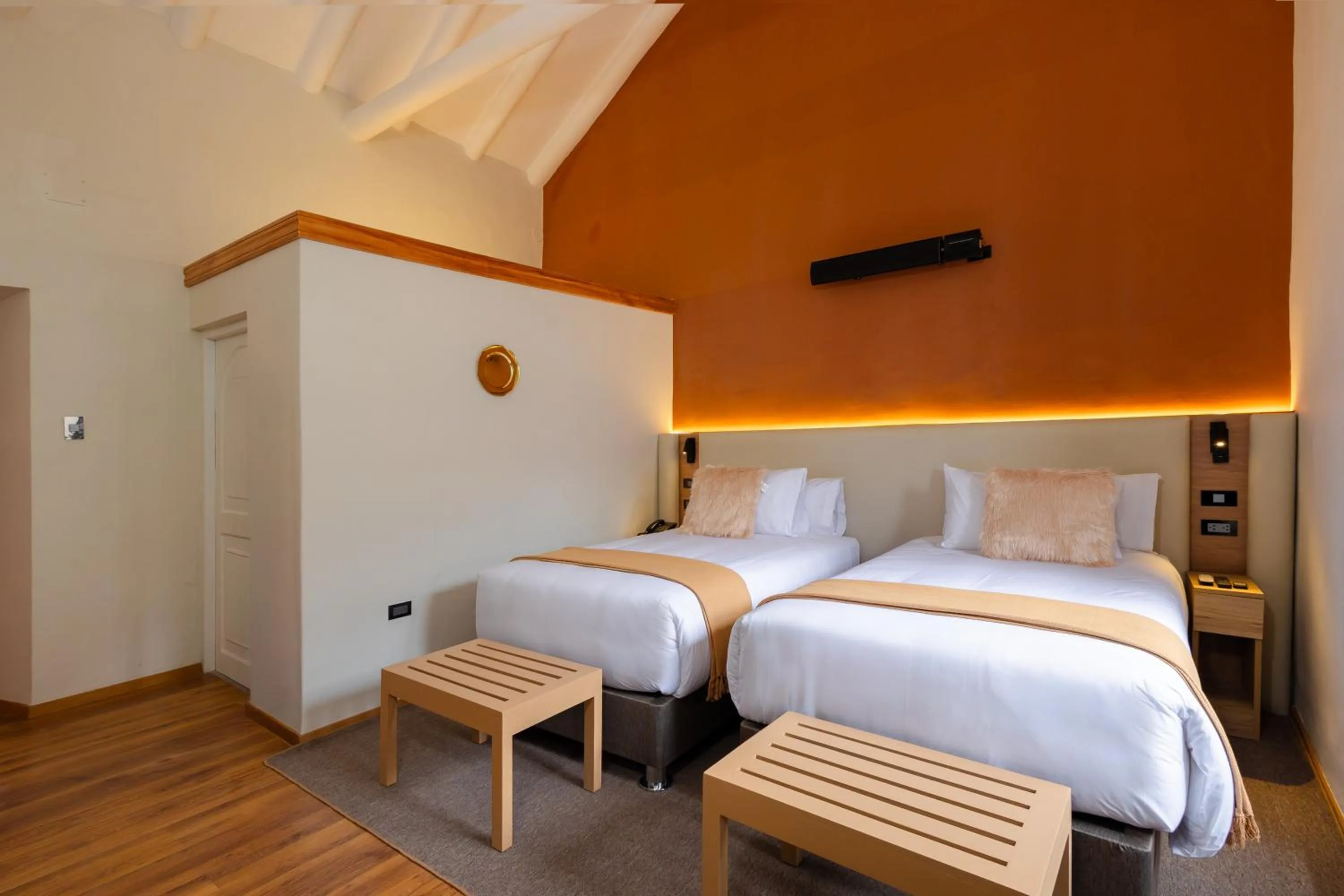 Photo of the whole room, Bed in Hotel Hacienda Sonqori Centro Histórico