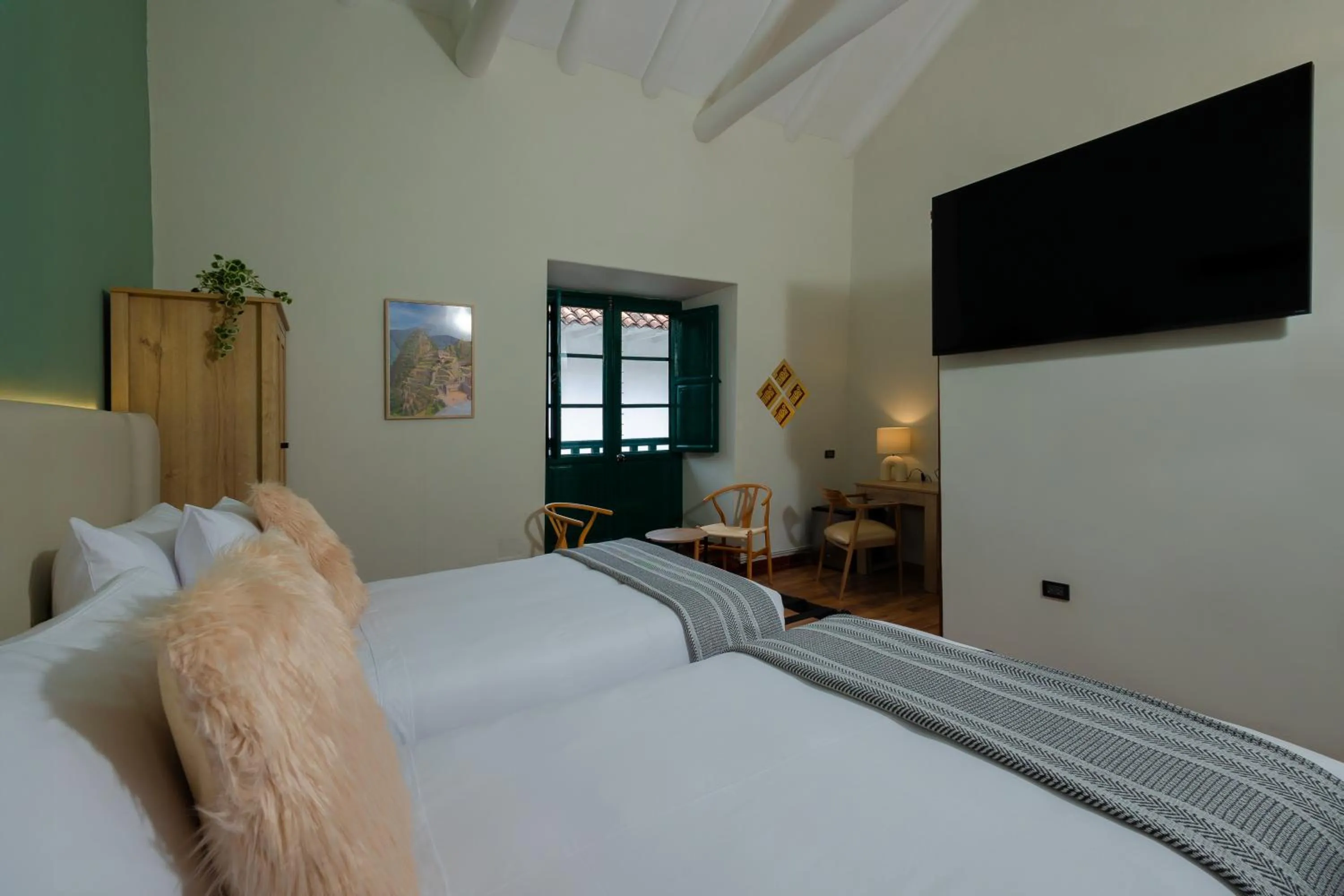 TV and multimedia, Bed in Hotel Hacienda Sonqori Centro Histórico