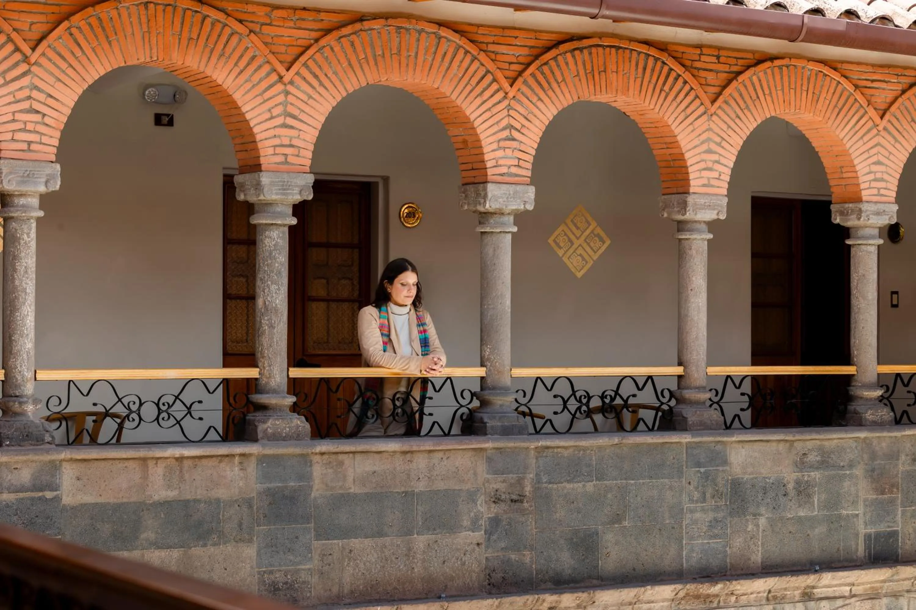 Property building in Hotel Hacienda Sonqori Centro Histórico