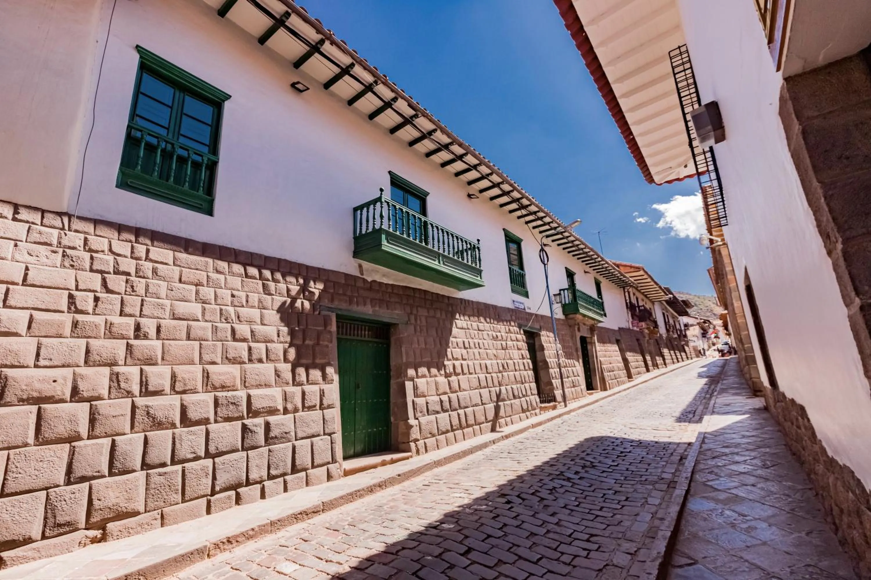 Property building in Hotel Hacienda Sonqori Centro Histórico