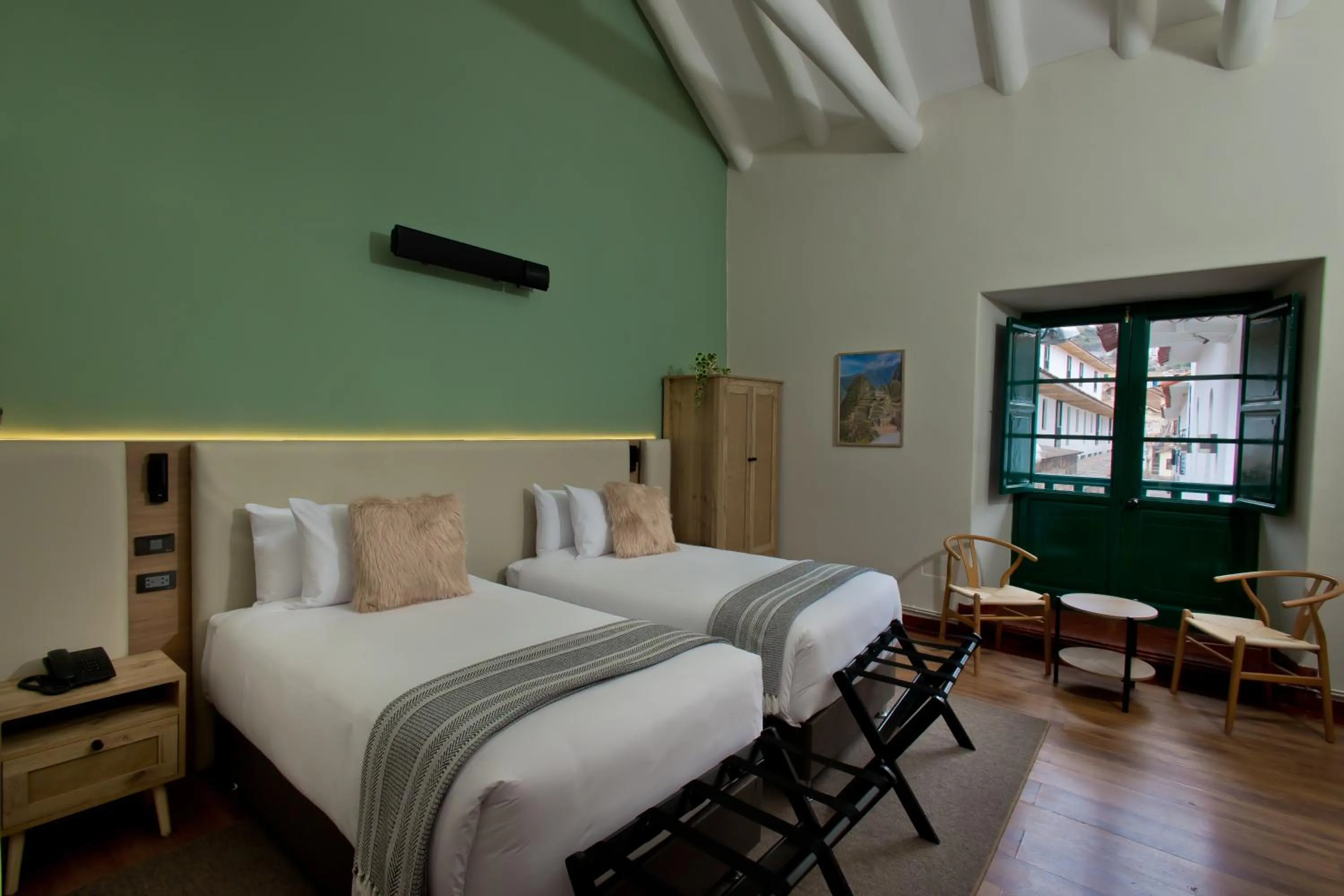 Bed in Hotel Hacienda Sonqori Centro Histórico