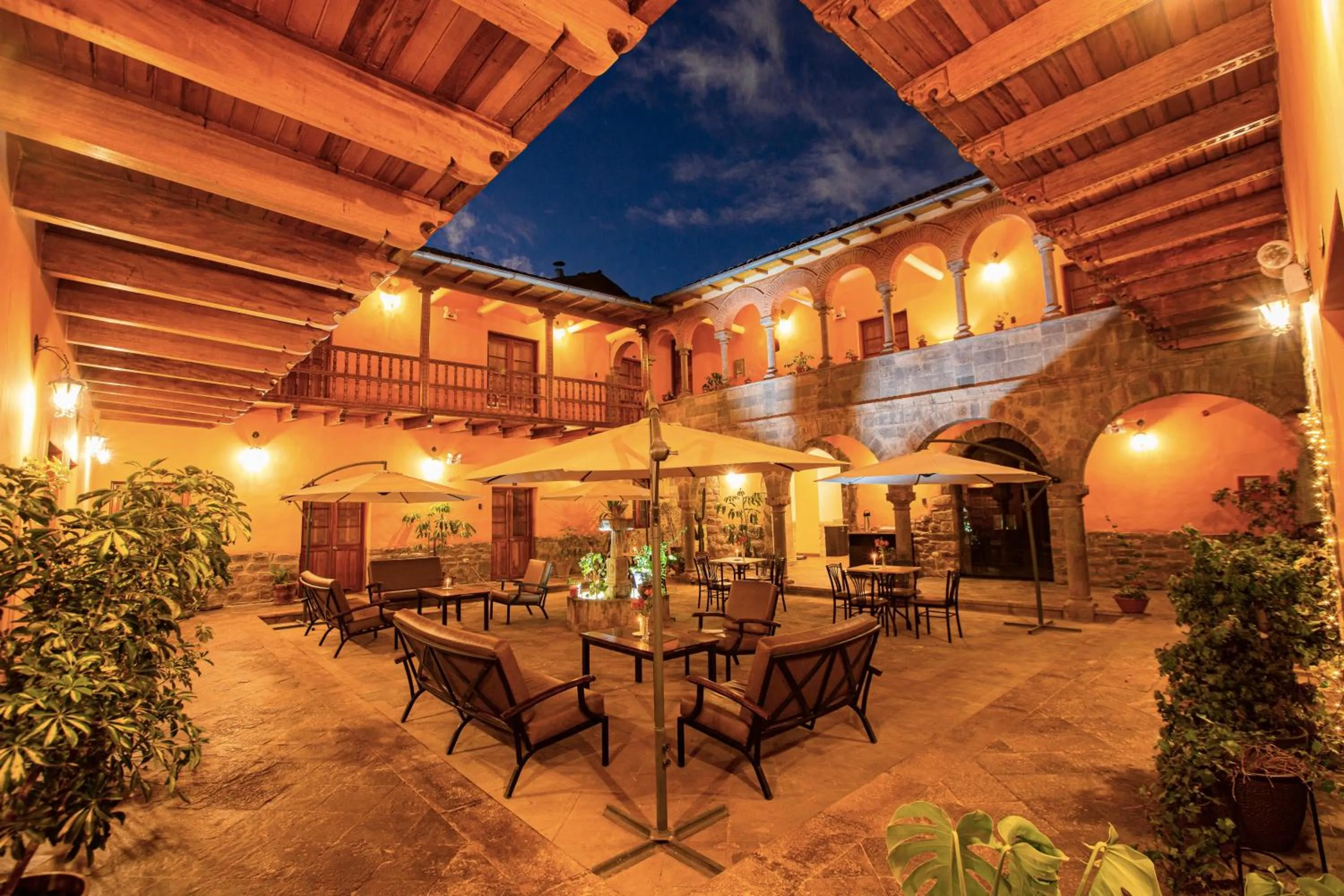 Patio in Hotel Hacienda Sonqori Centro Histórico