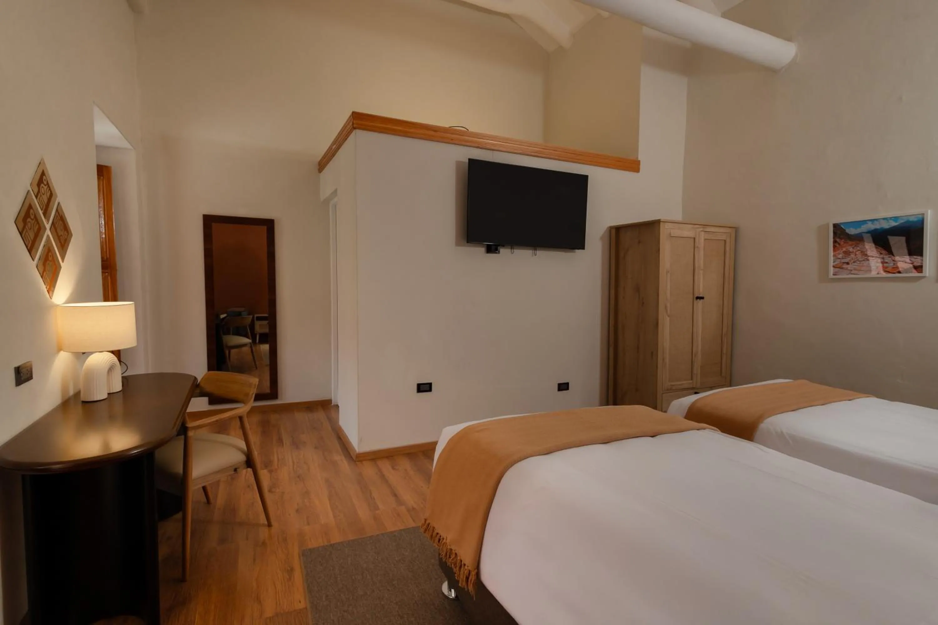 Bed in Hotel Hacienda Sonqori Centro Histórico