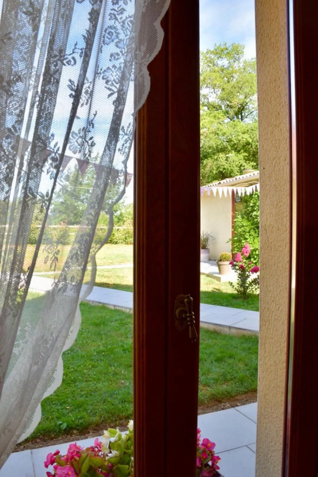 Garden view in Libellule