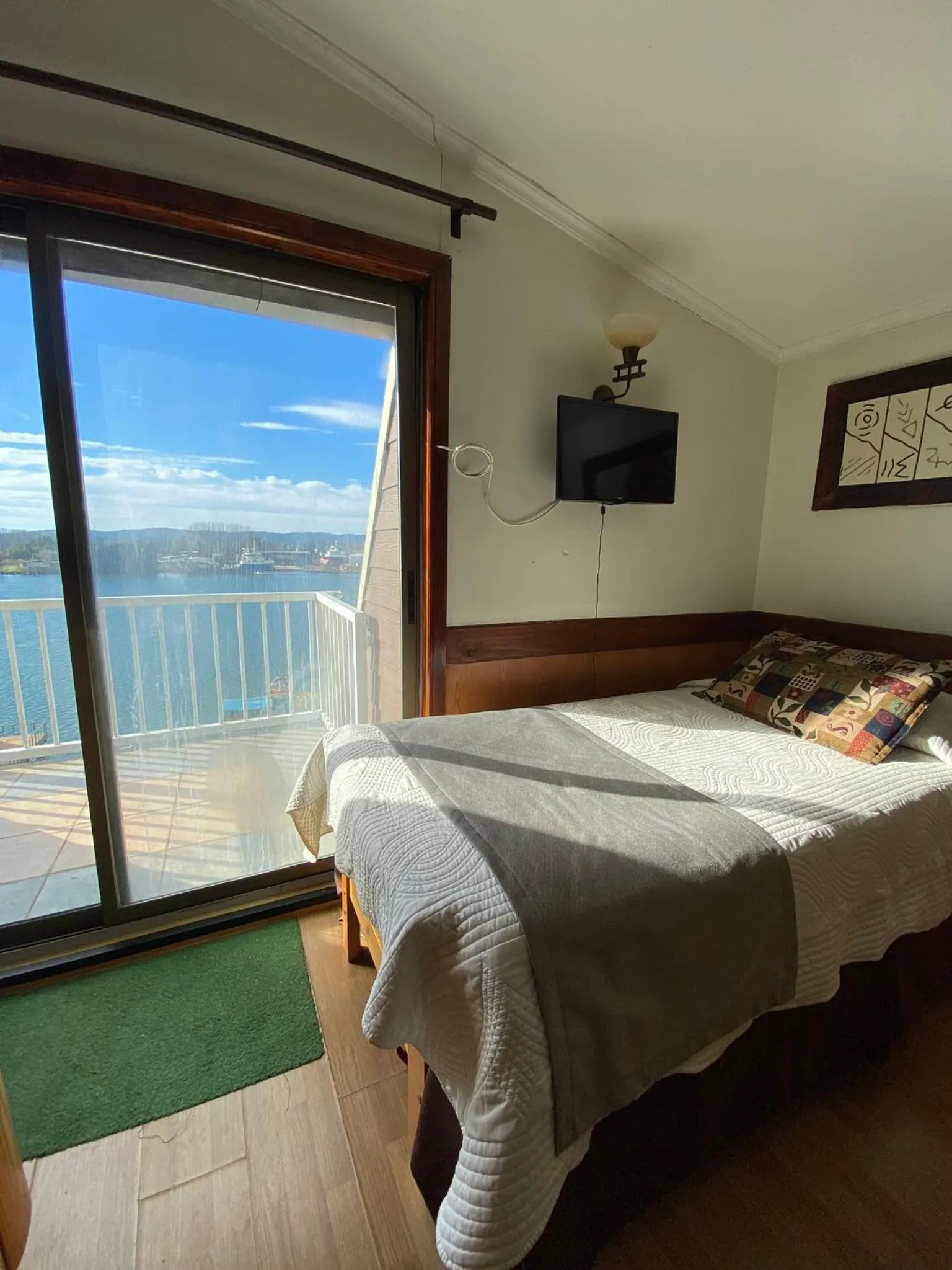 Bed in Hotel Encanto del Río