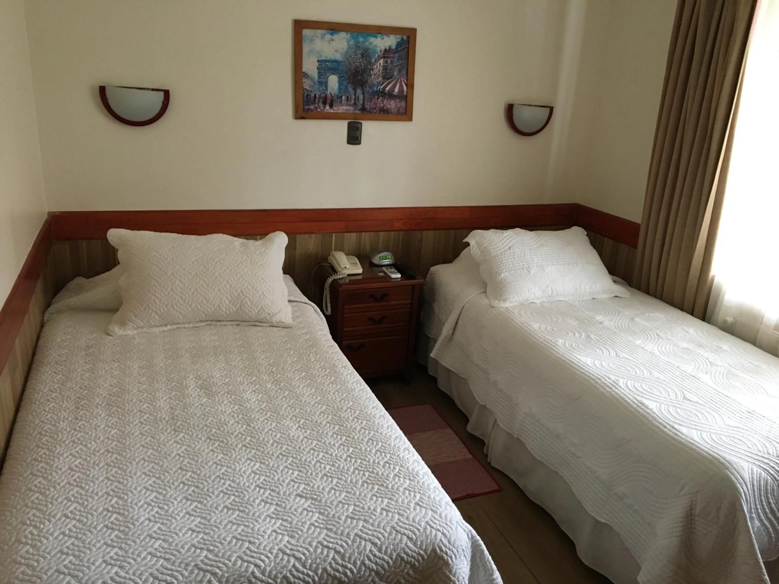 Bed in Hotel Encanto del Río