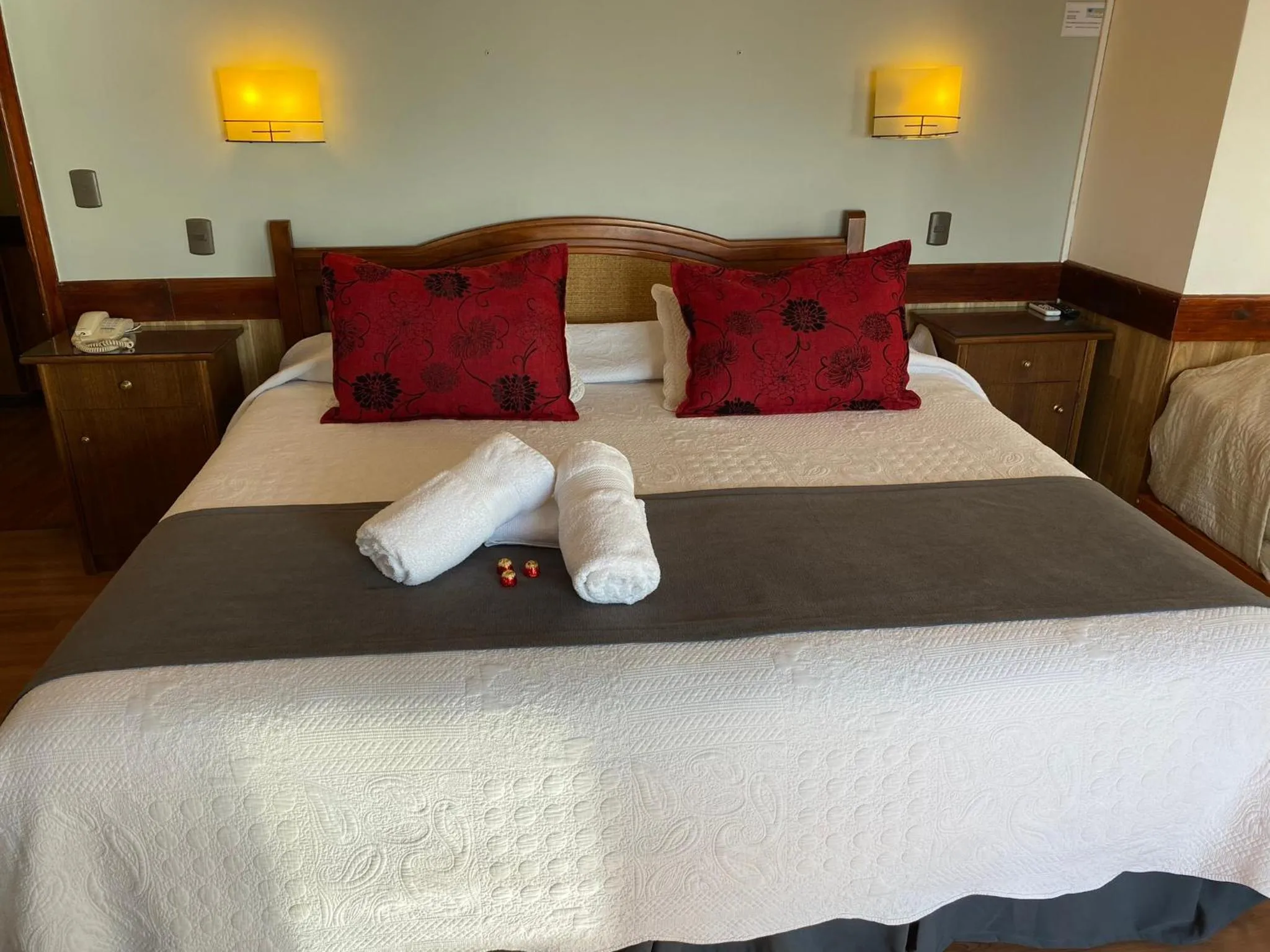 Bed in Hotel Encanto del Río