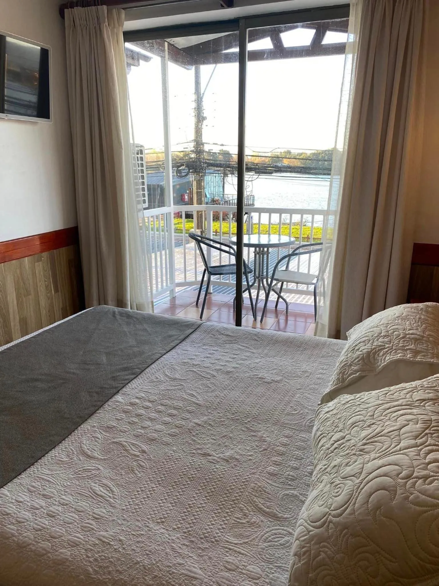 Bed in Hotel Encanto del Río