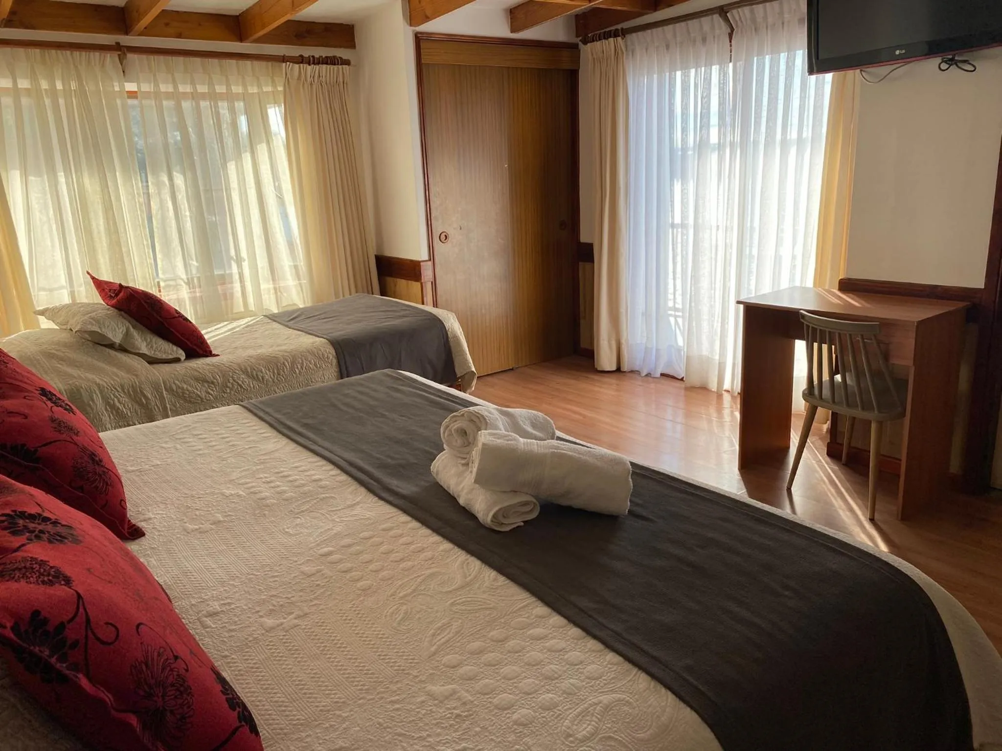 Bed in Hotel Encanto del Río