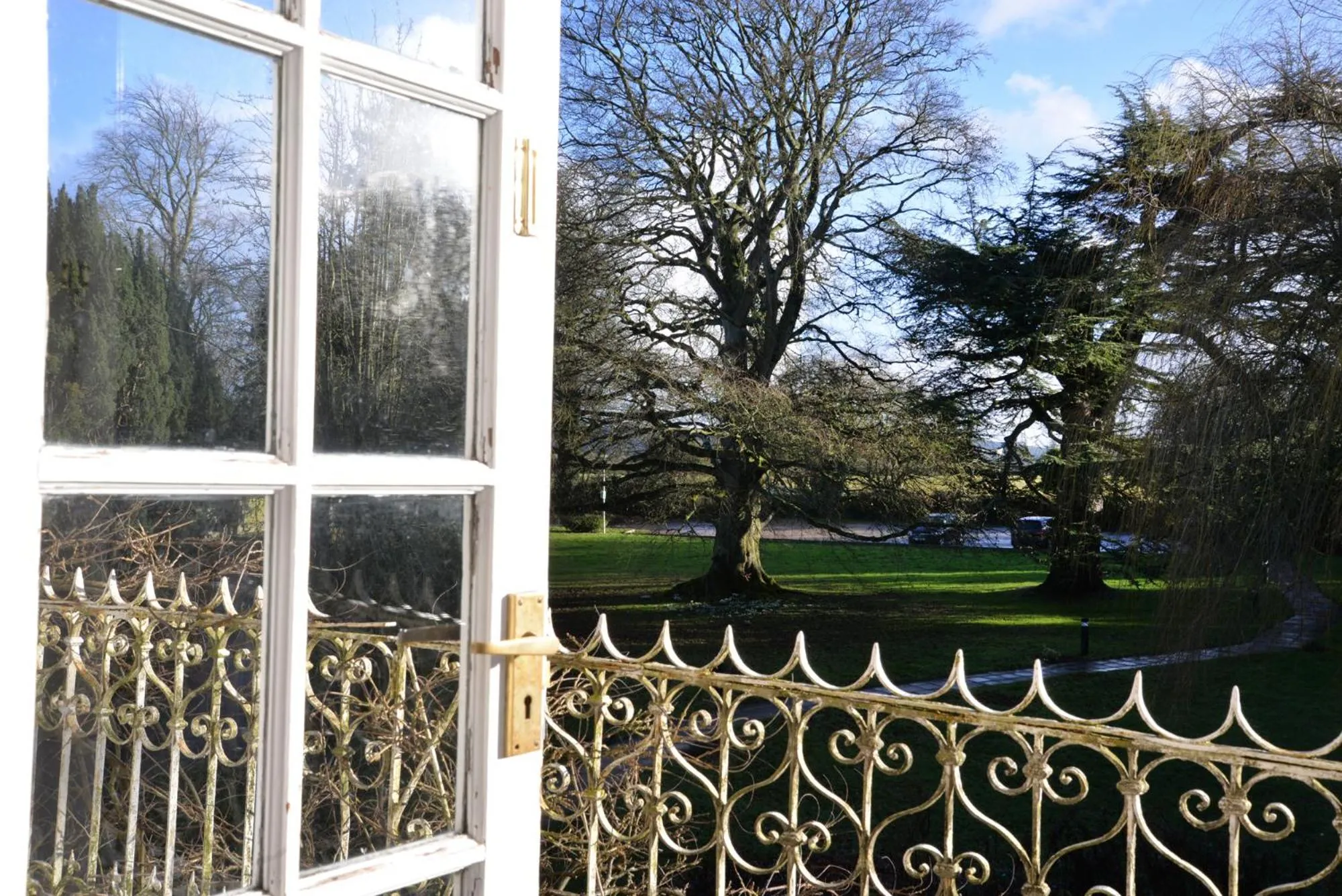Balcony/Terrace in Chiseldon House Hotel