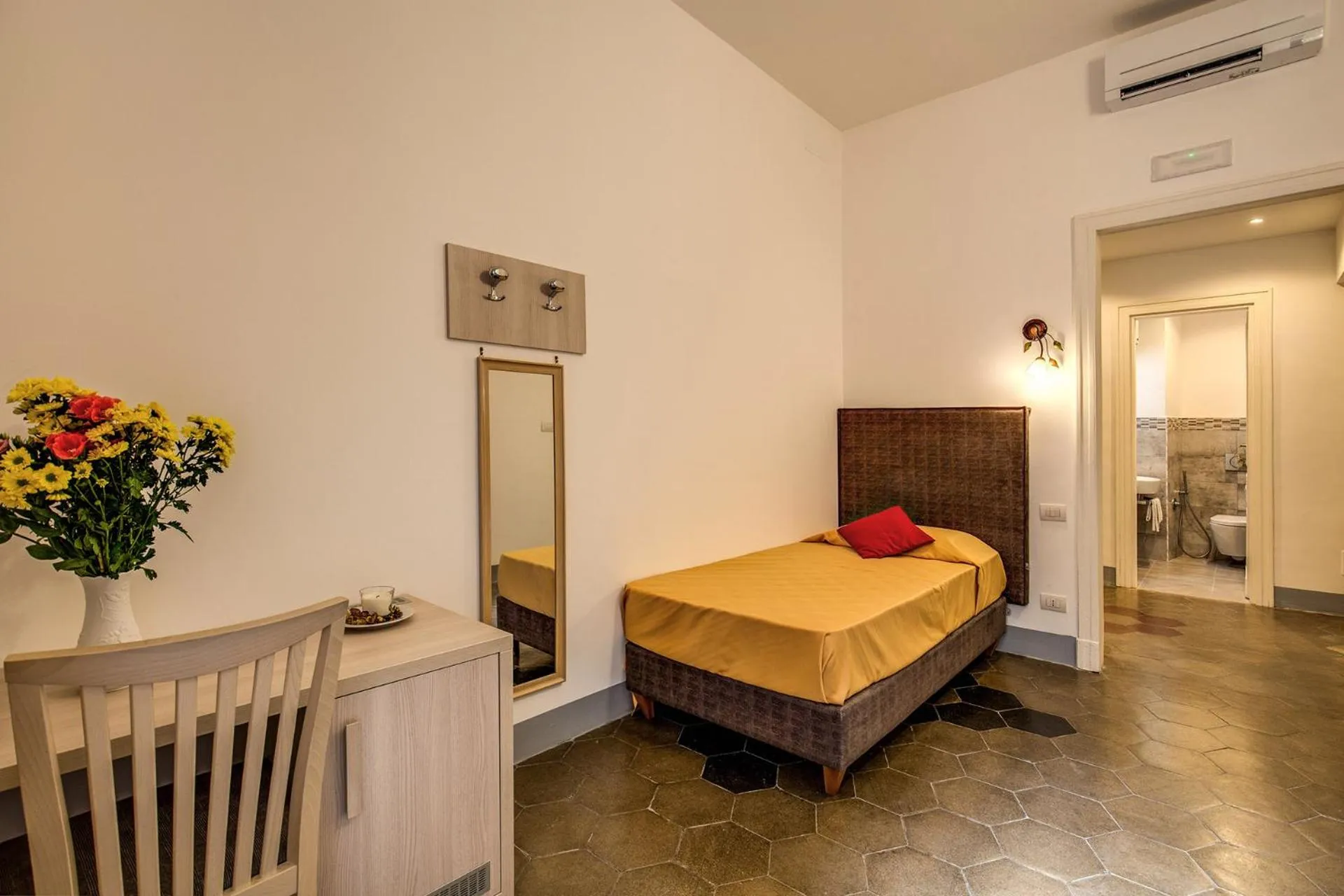 Bedroom, Bed in Feronia Guest house