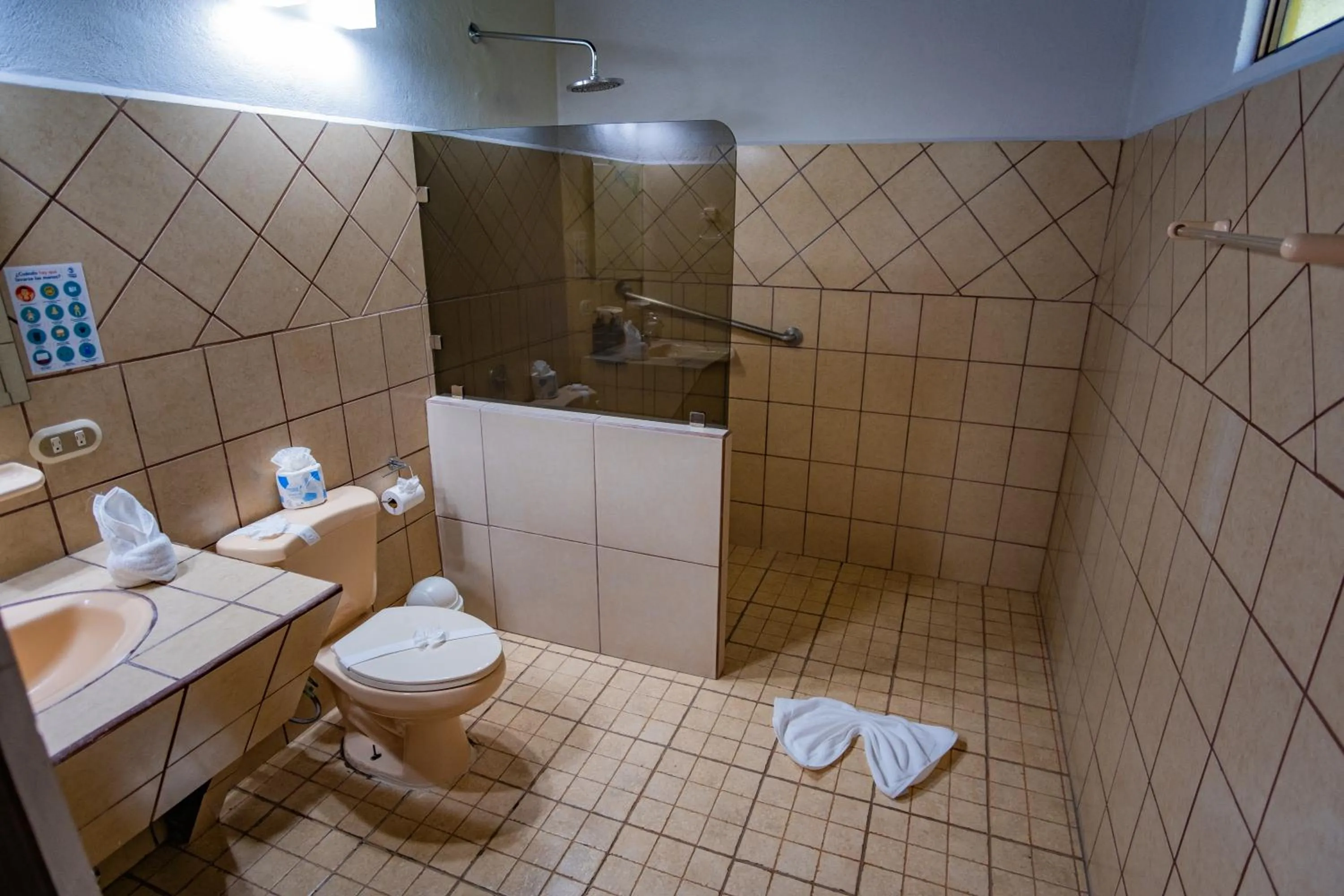 Bathroom in Hotel Campo Verde