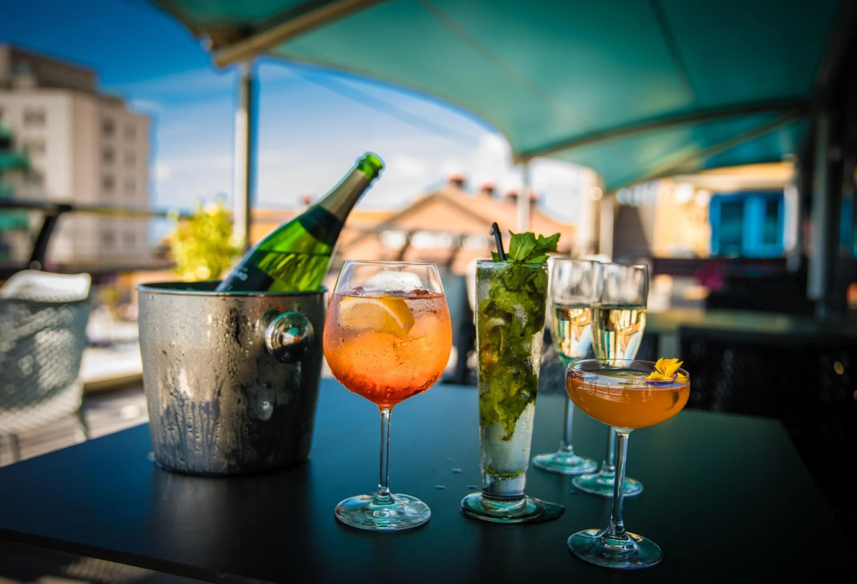 Drinks in Malmaison Brighton