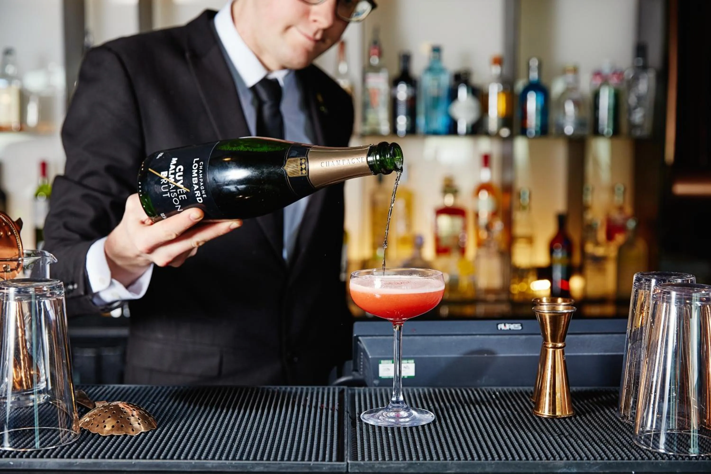 Alcoholic drinks in Malmaison Brighton