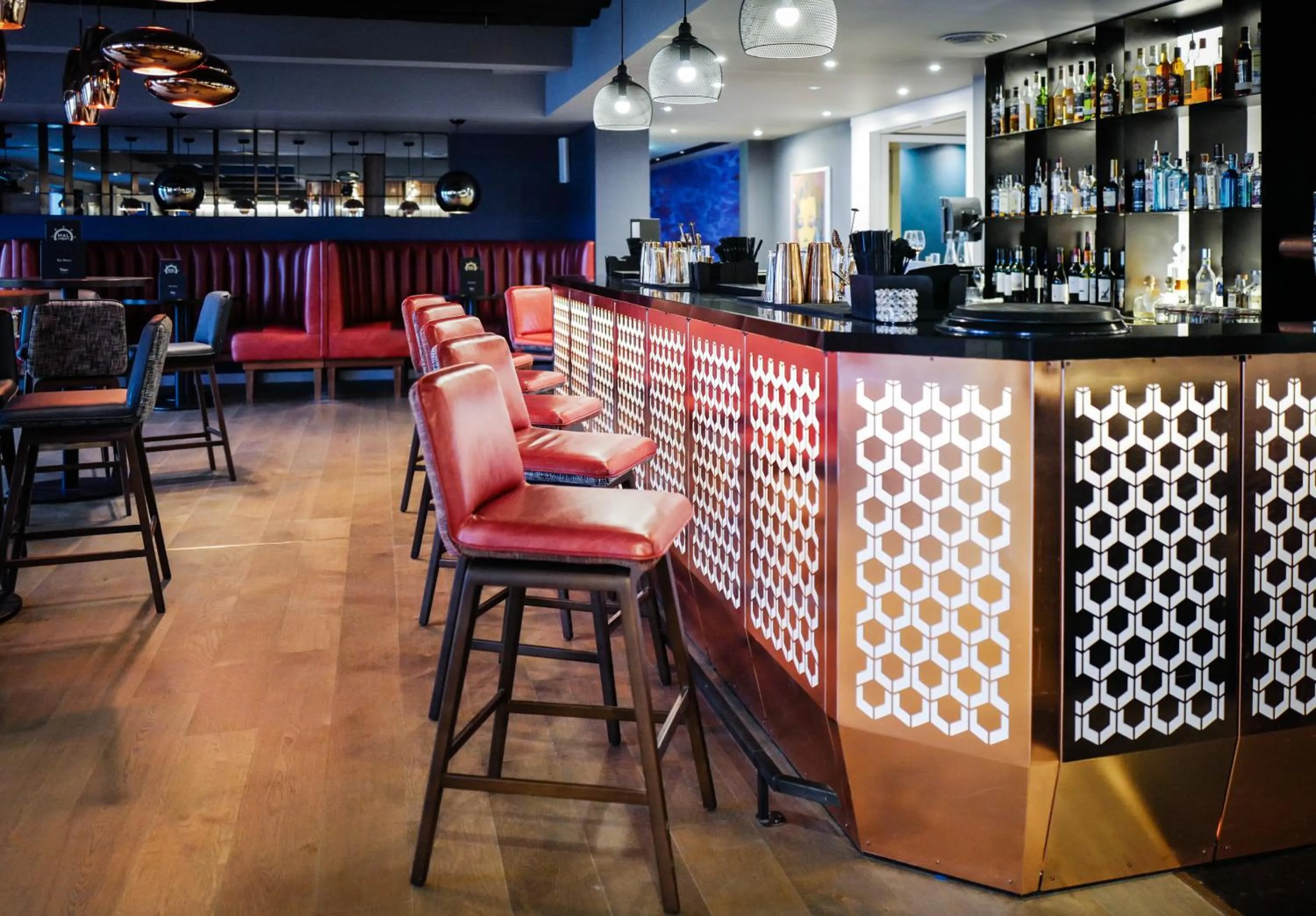 Lounge or bar in Malmaison Brighton