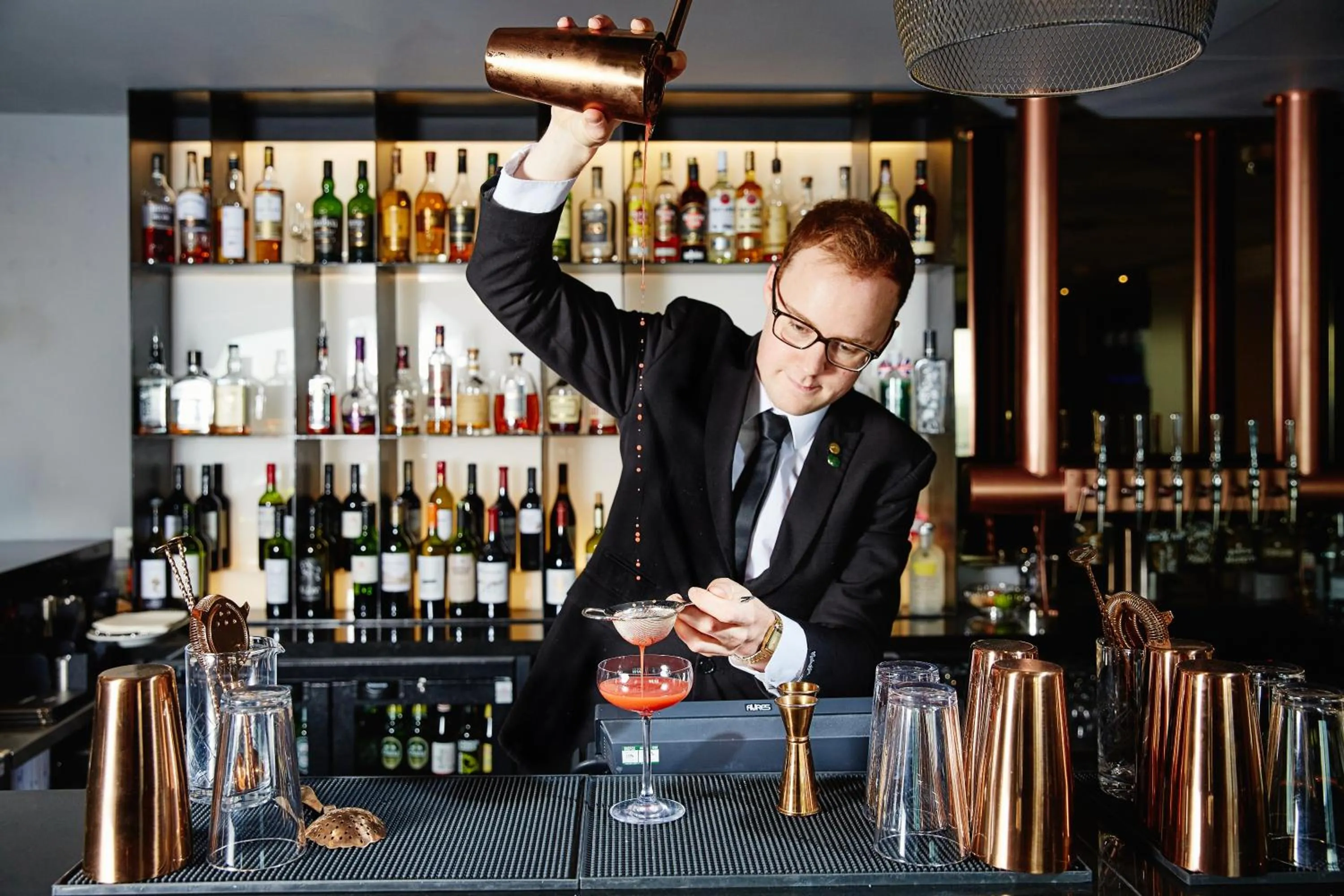 Lounge or bar in Malmaison Brighton