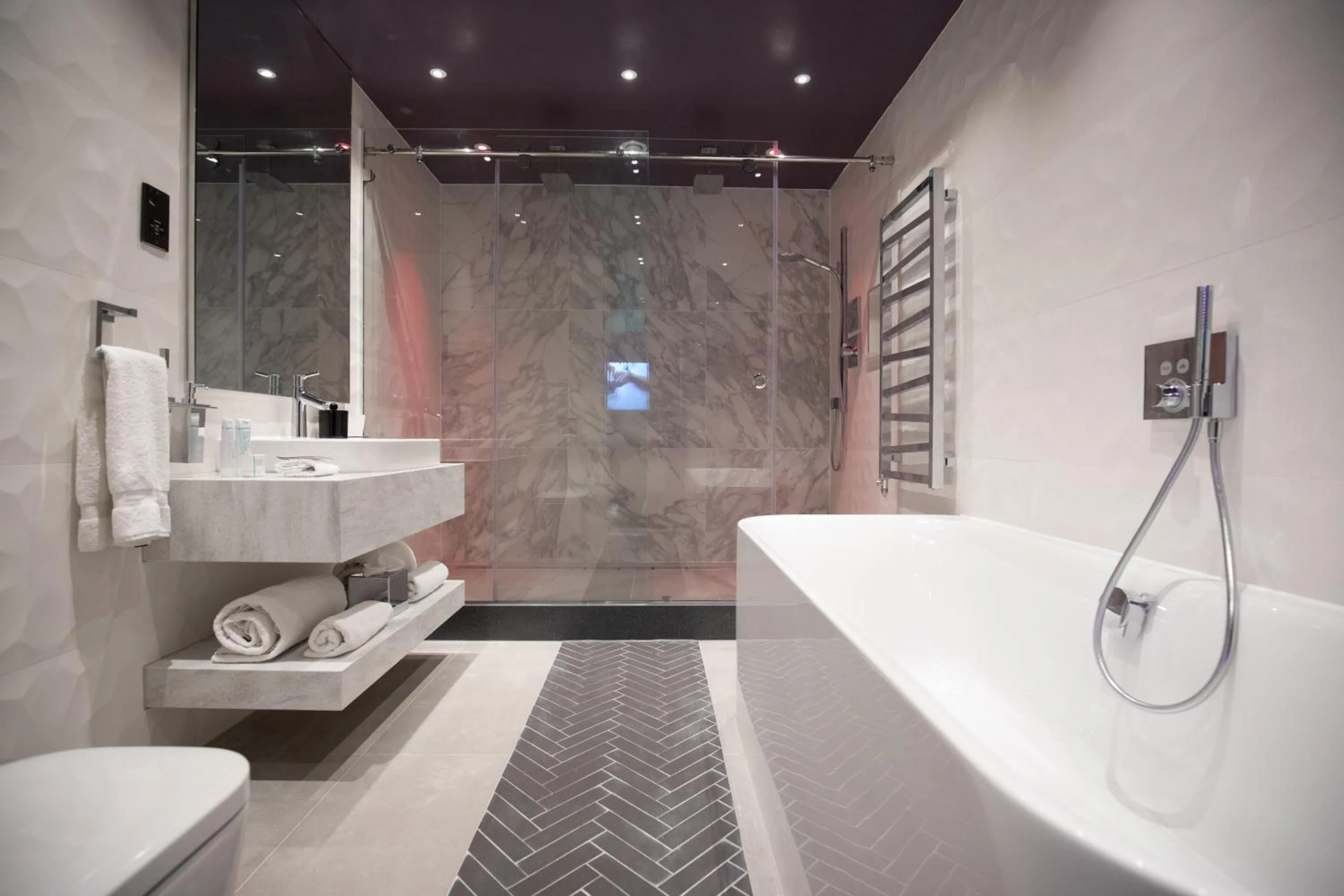 Bathroom in Malmaison Brighton