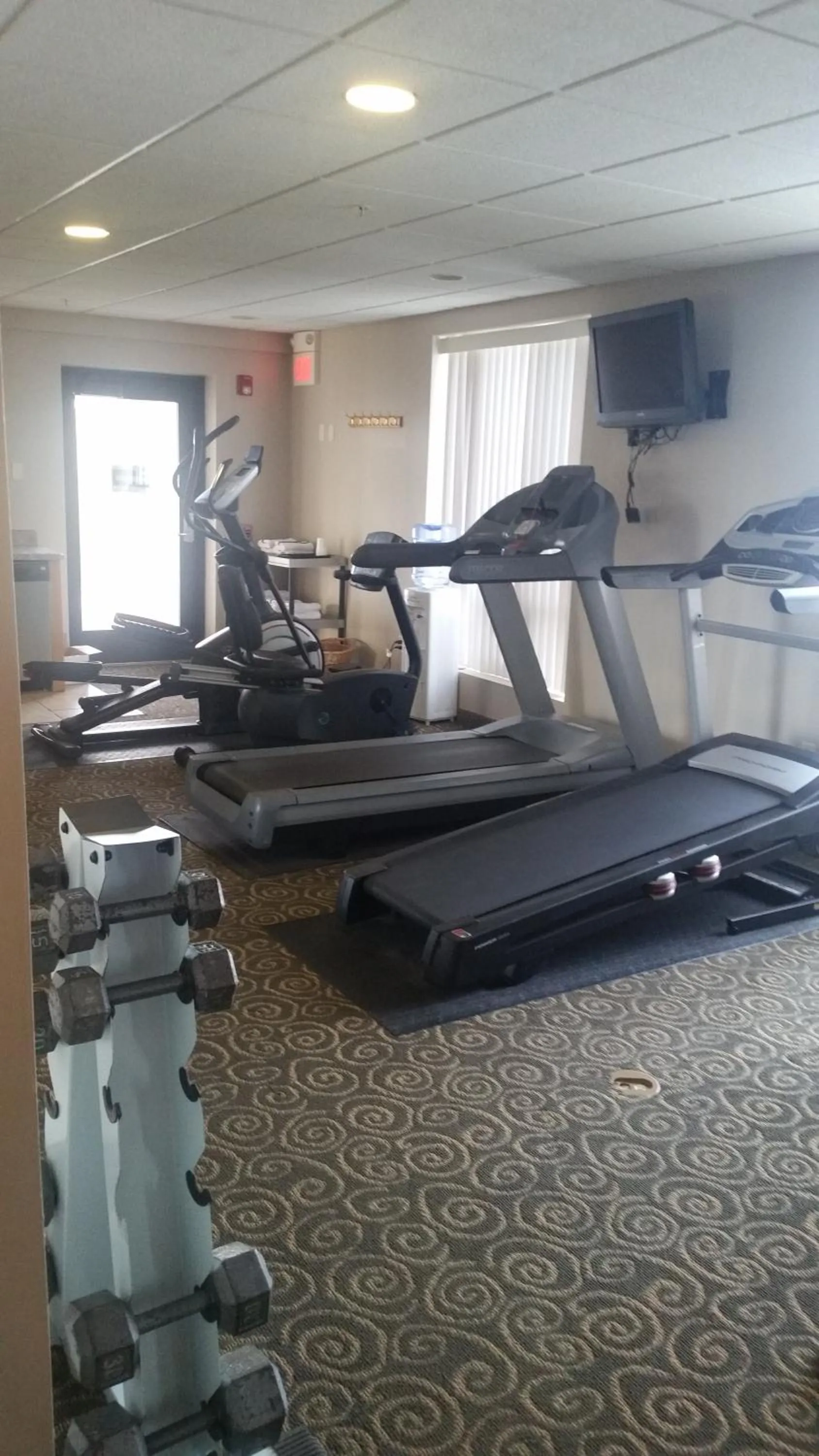 Fitness centre/facilities in Howard Johnson by Wyndham Billings