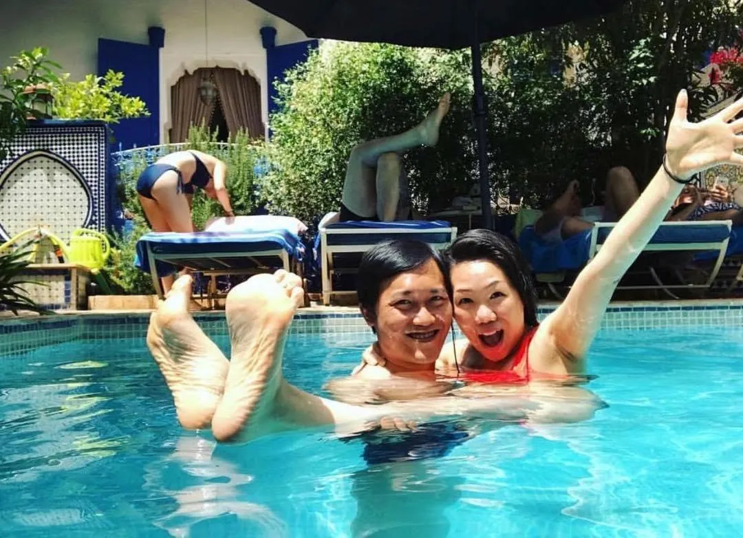 Swimming pool in Riad Jean Claude