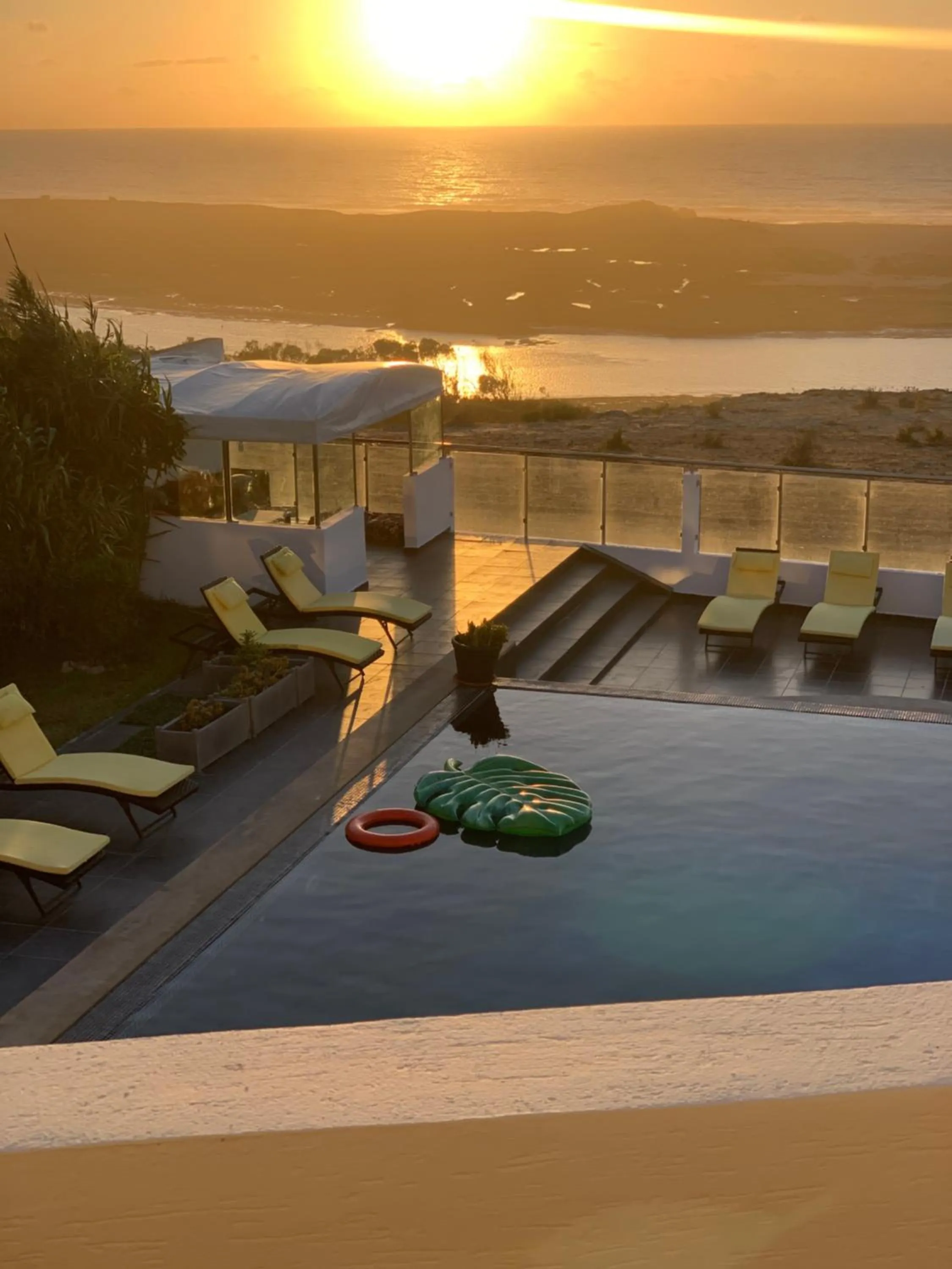Pool view in Auberge Oualidia Dream