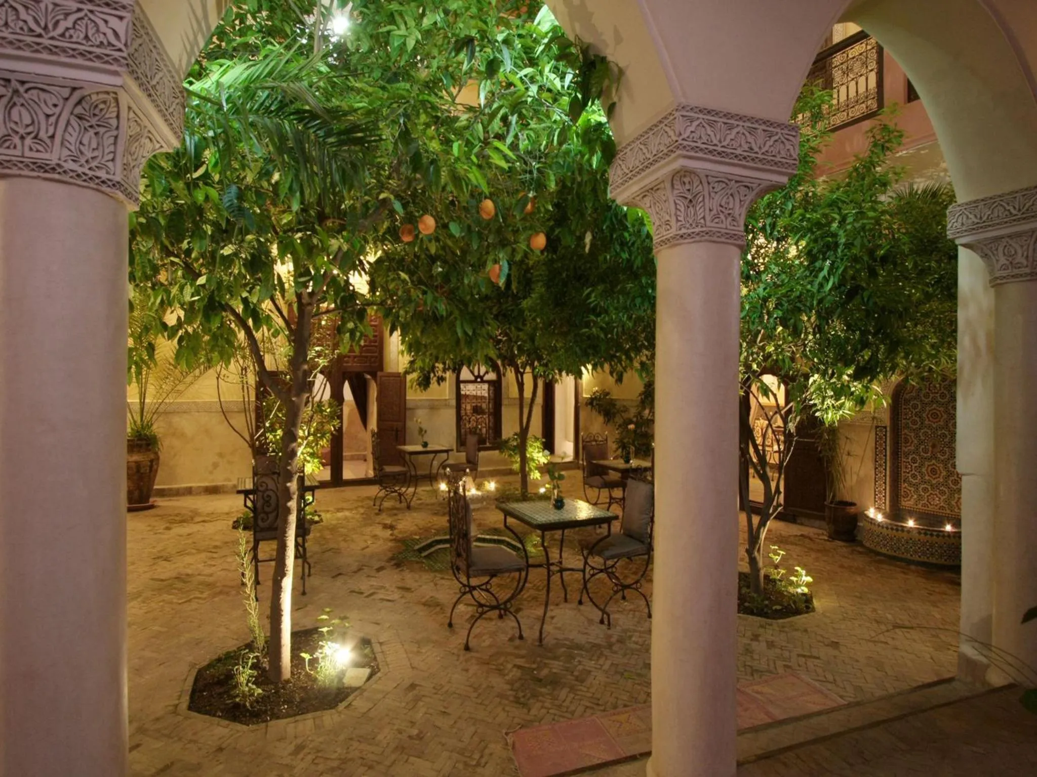 Patio in Riad Sidi Ayoub