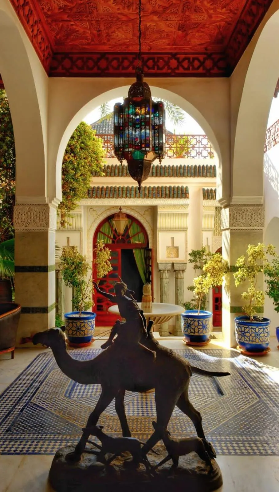 Lobby or reception in Palais Dar Donab
