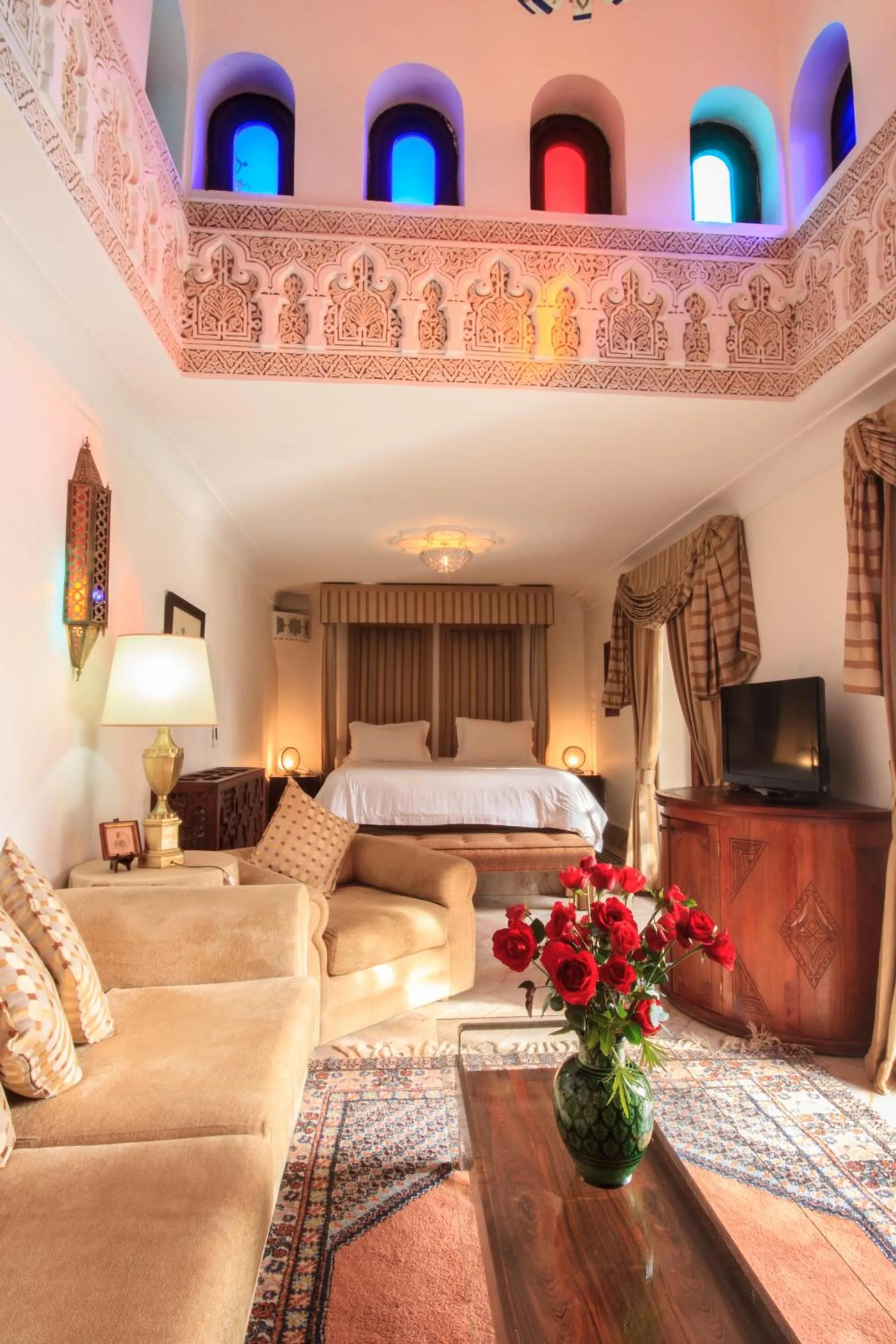 Bed in Palais Dar Donab