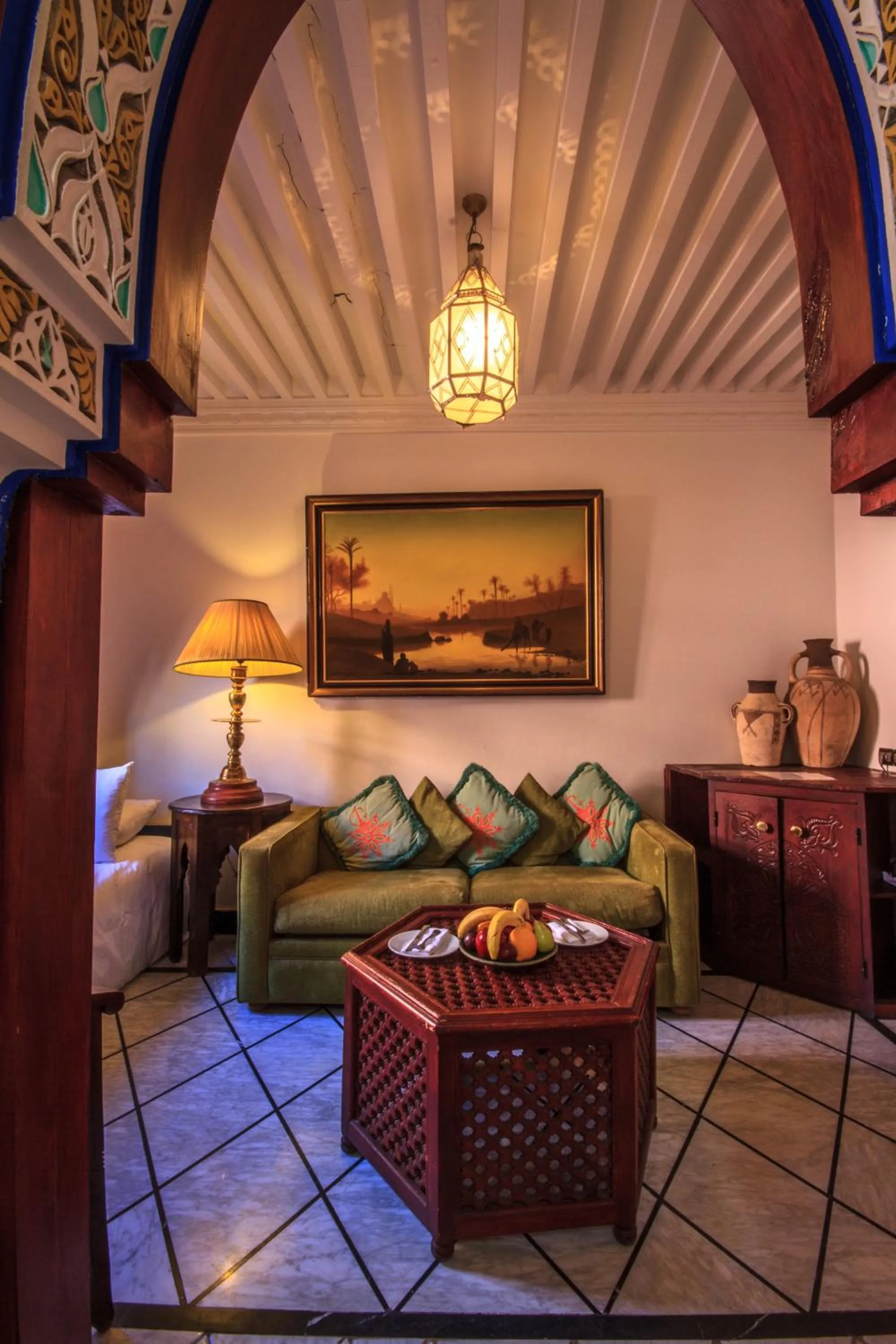 Living room in Palais Dar Donab